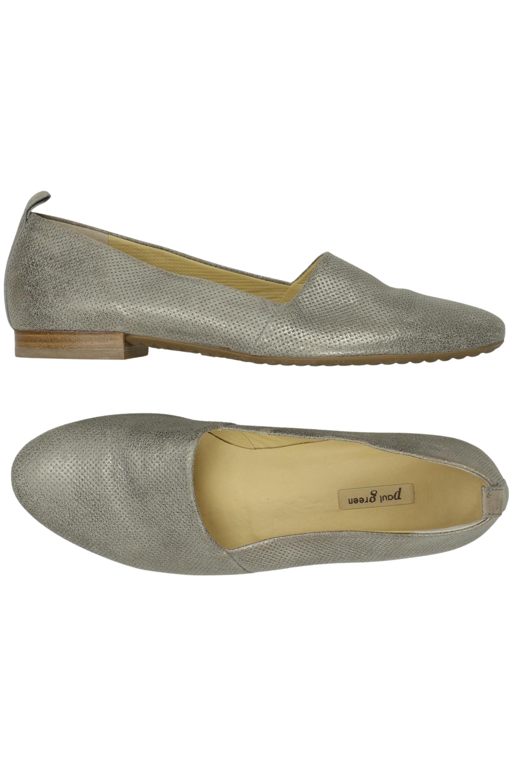 

Paul Green Damen Halbschuh, silber, Gr. 6.5