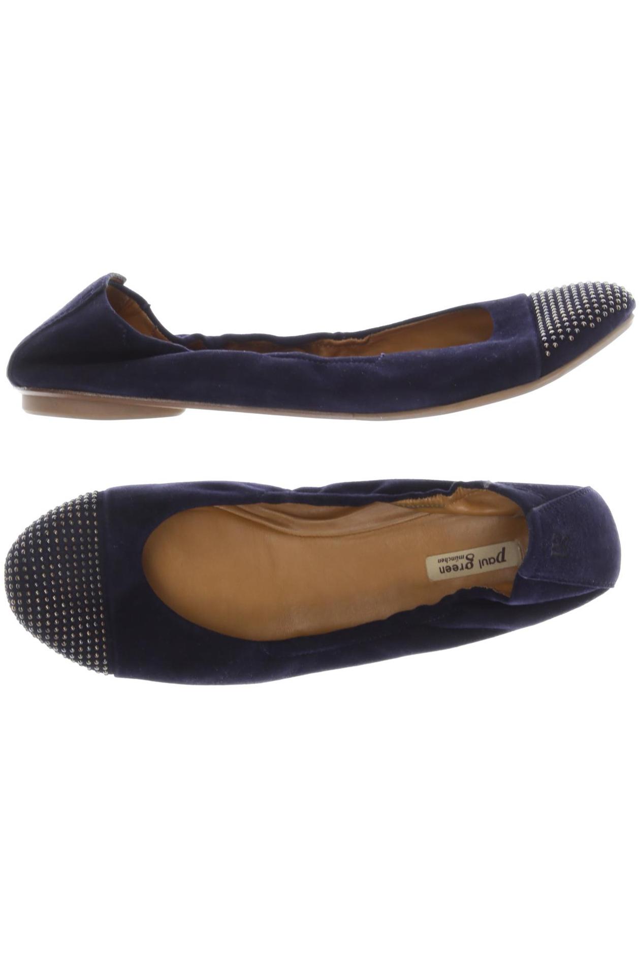

Paul Green Damen Ballerinas, marineblau, Gr. 8