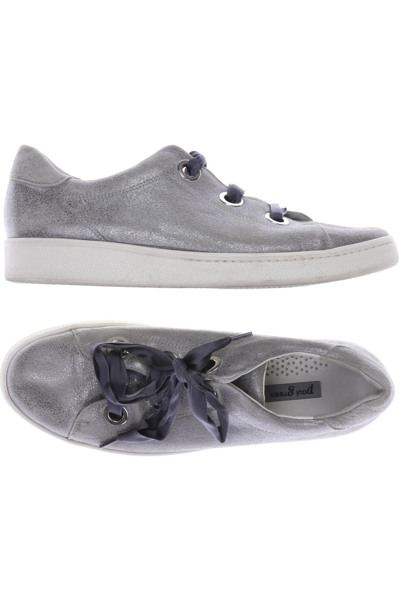 

Paul Green Damen Halbschuh, silber, Gr. 6.5