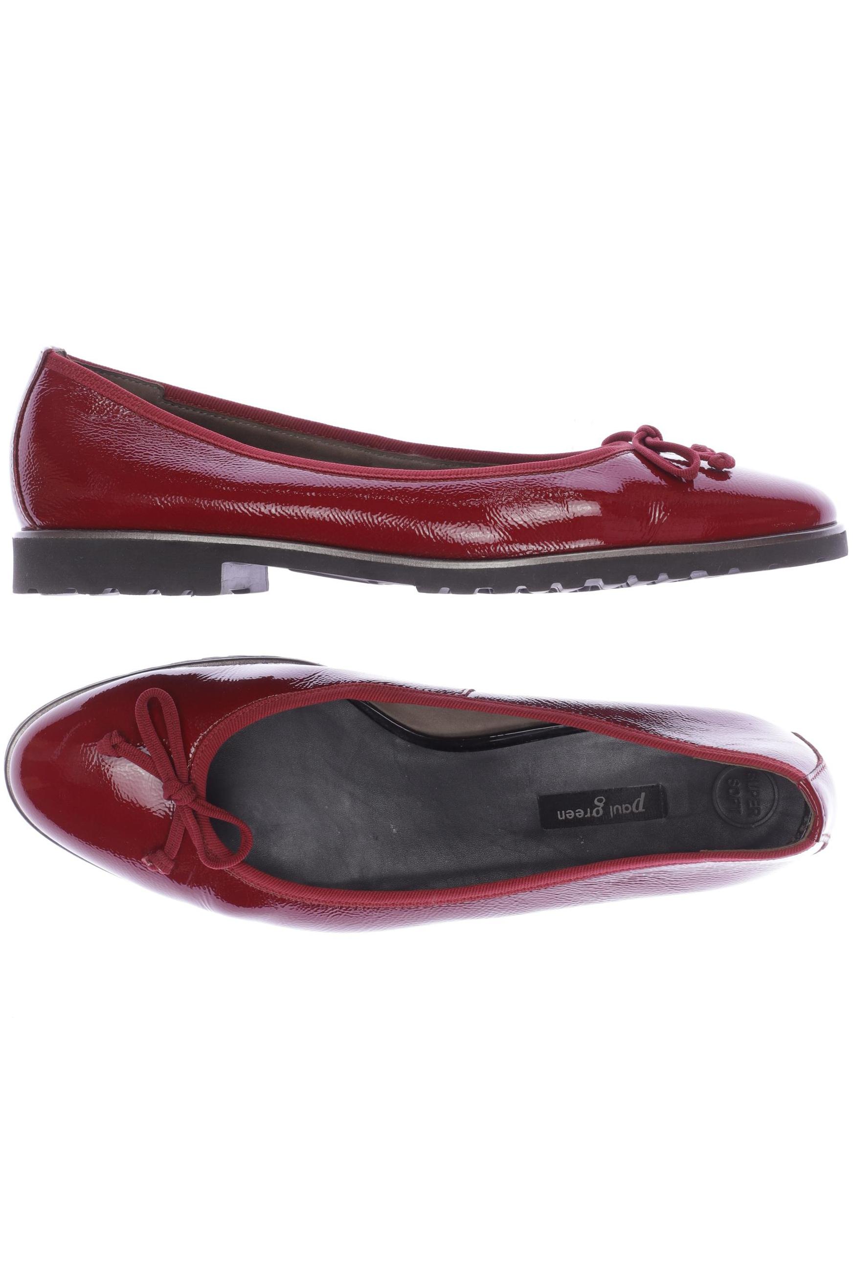 

Paul Green Damen Ballerinas, rot, Gr. 7