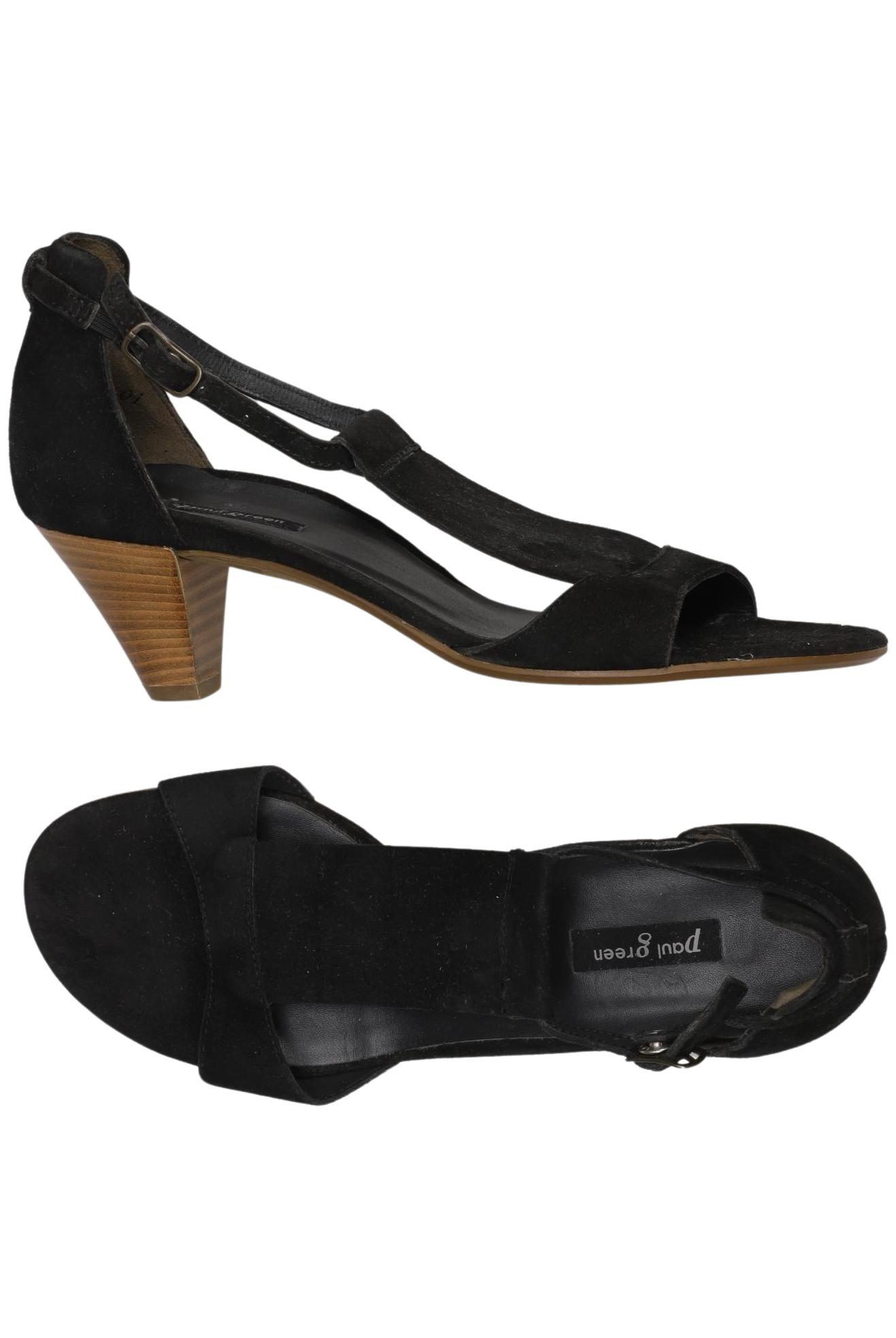 

Paul Green Damen Sandale, schwarz, Gr. 4.5