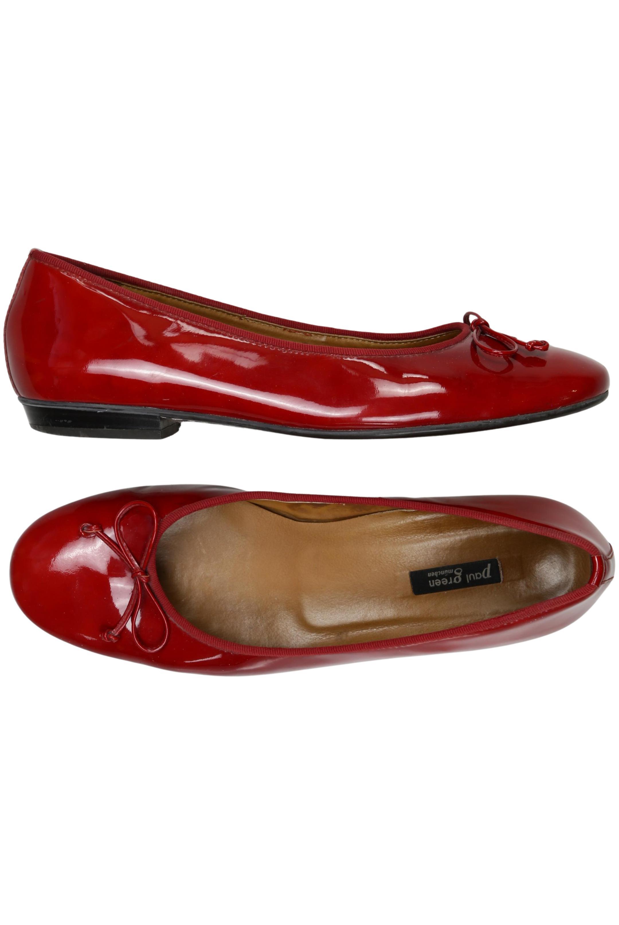 

Paul Green Damen Ballerinas, rot, Gr. 6.5