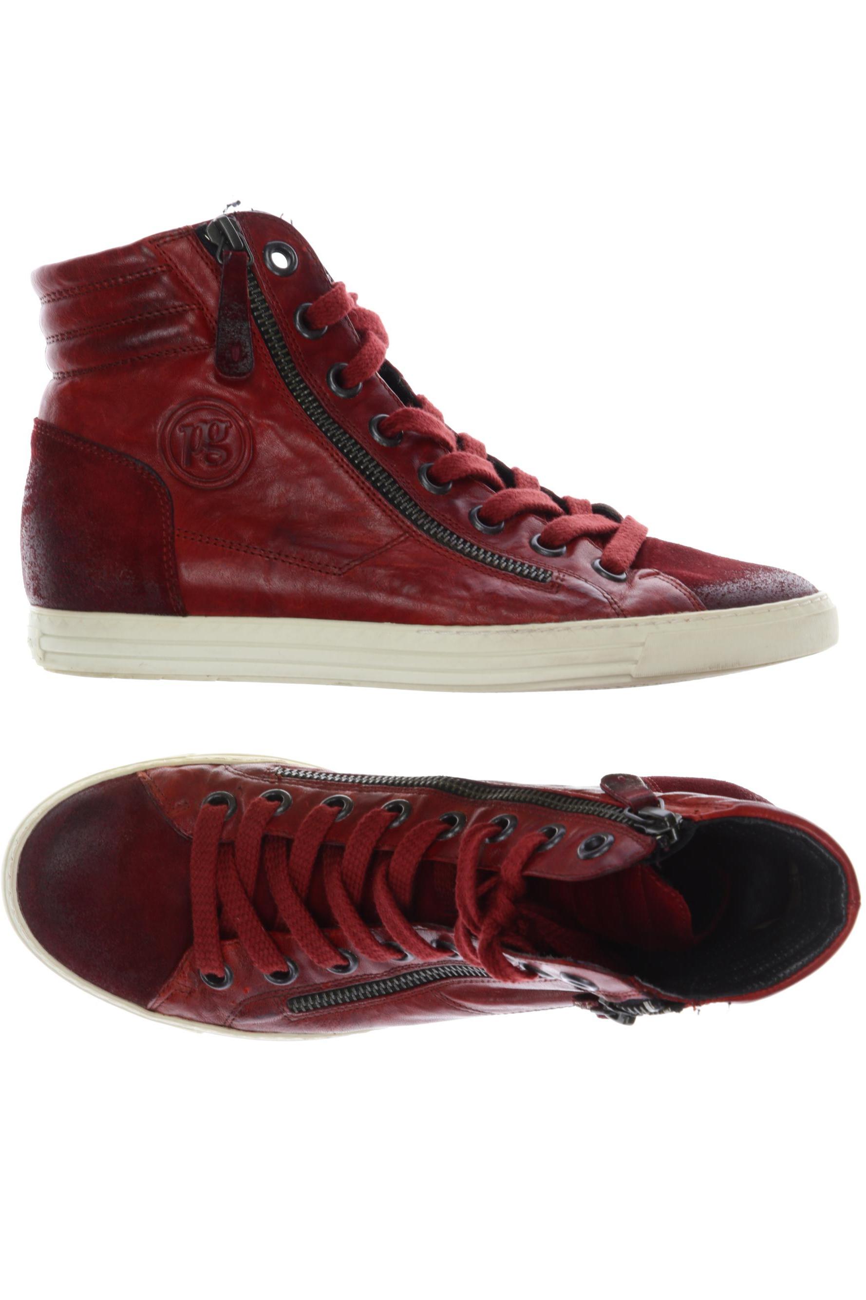 

Paul Green Damen Sneakers, rot, Gr. 4.5