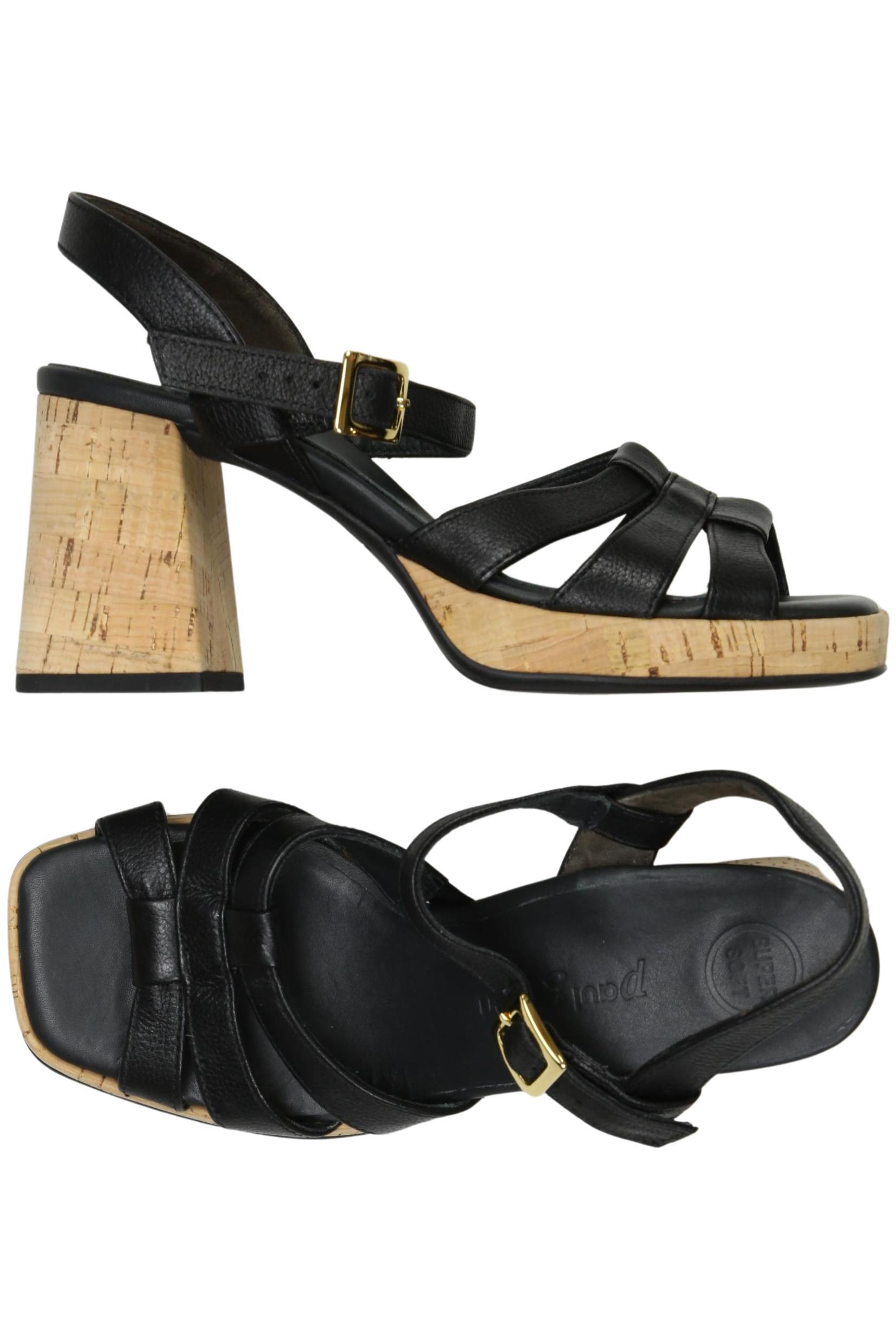

Paul Green Damen Sandale, schwarz, Gr. 4