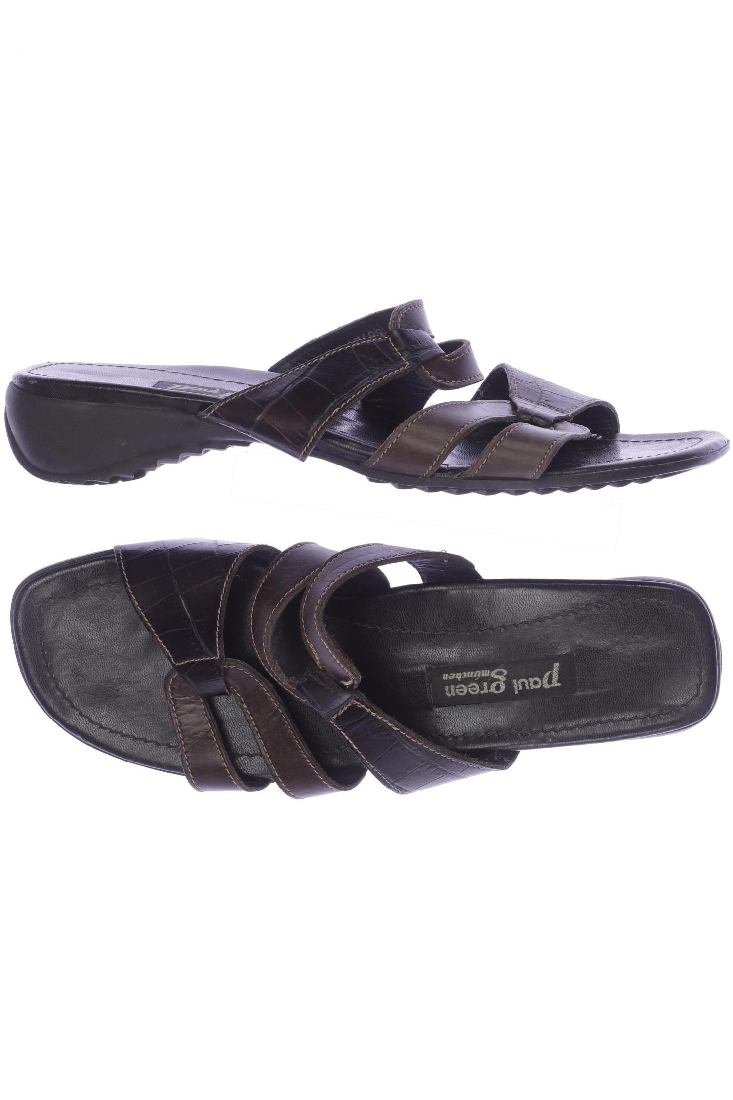 

Paul Green Damen Sandale, braun, Gr. 7