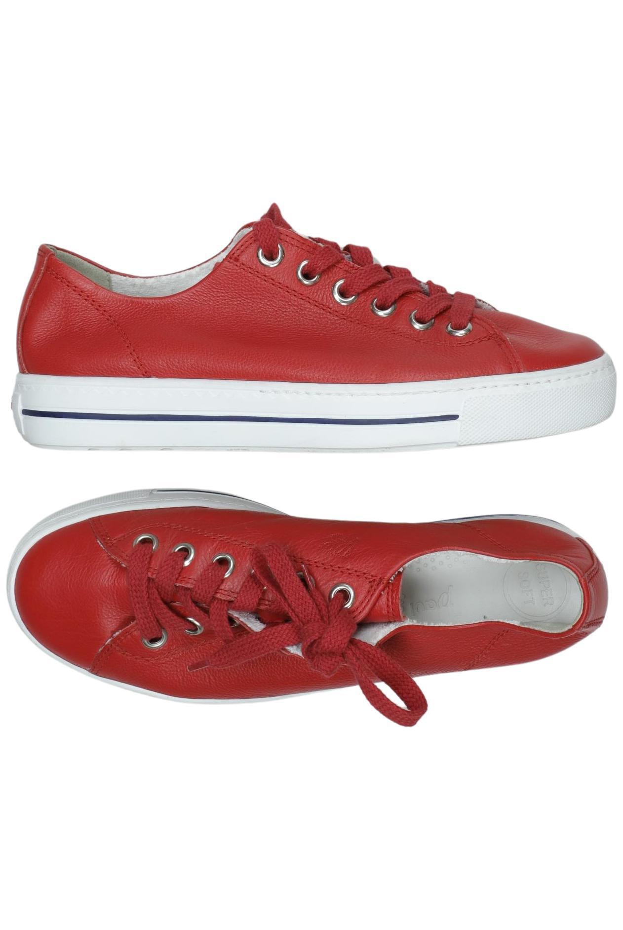 

Paul Green Damen Sneakers, rot, Gr. 6