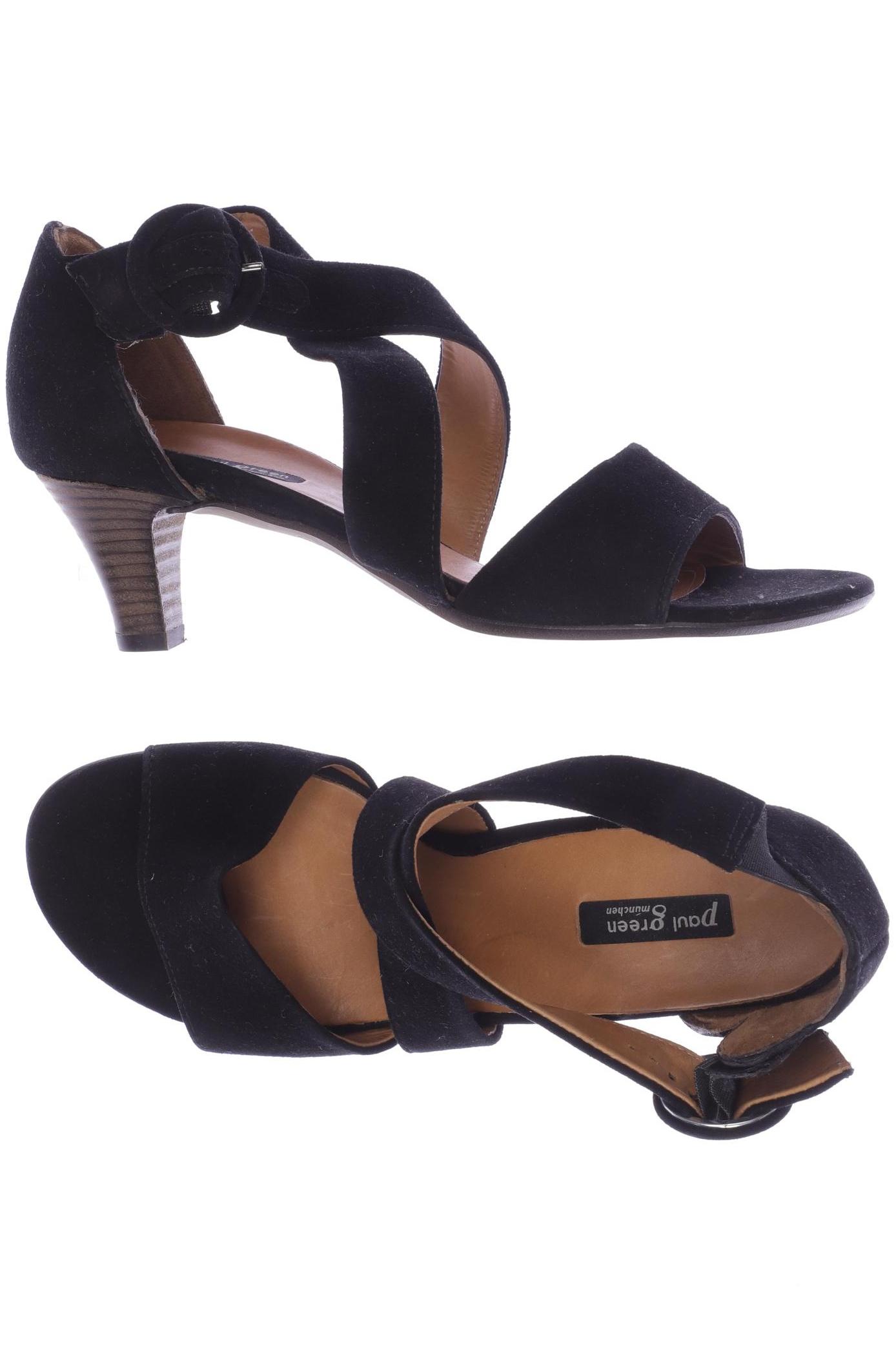 

Paul Green Damen Sandale, schwarz