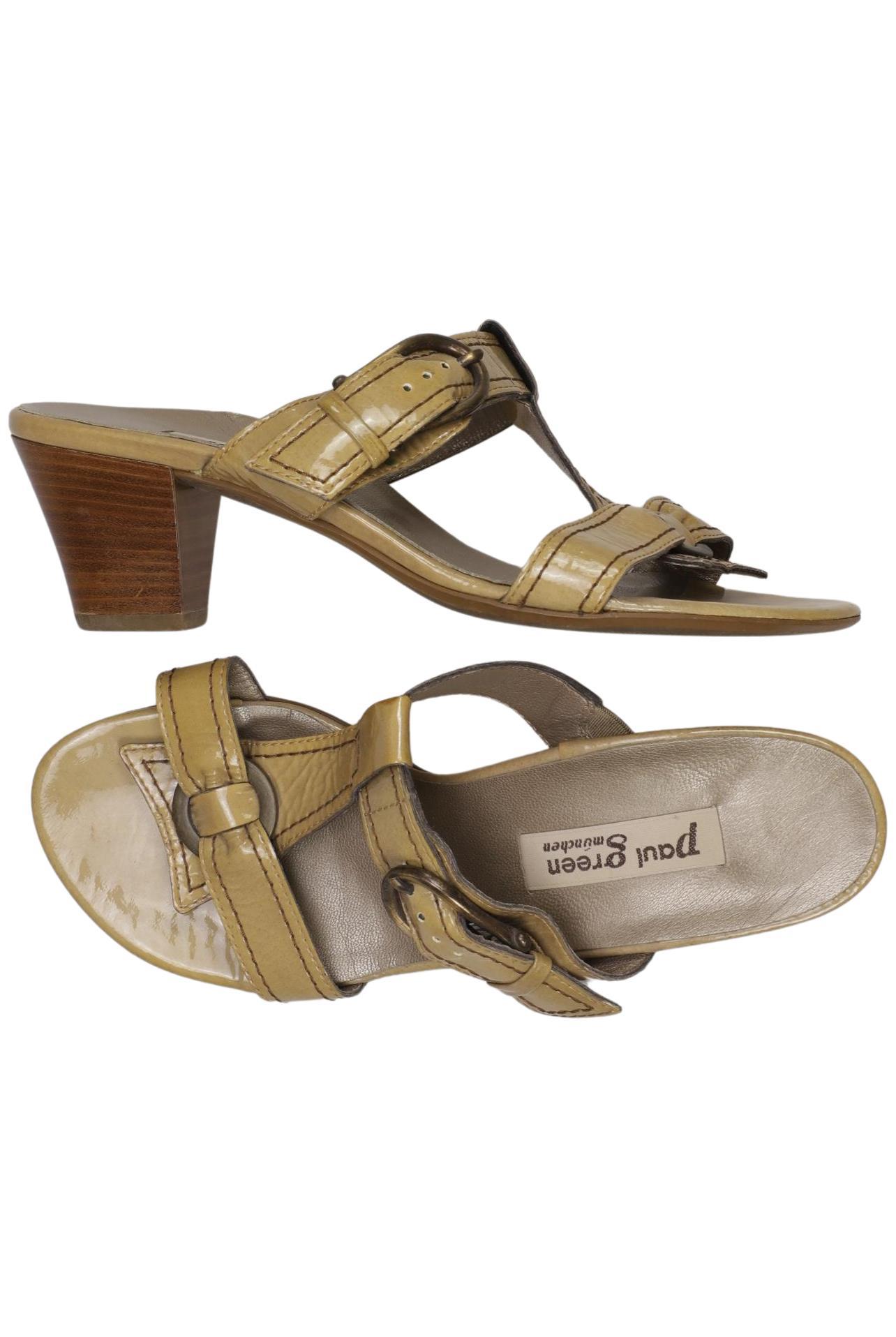 

Paul Green Damen Sandale, beige, Gr. 4