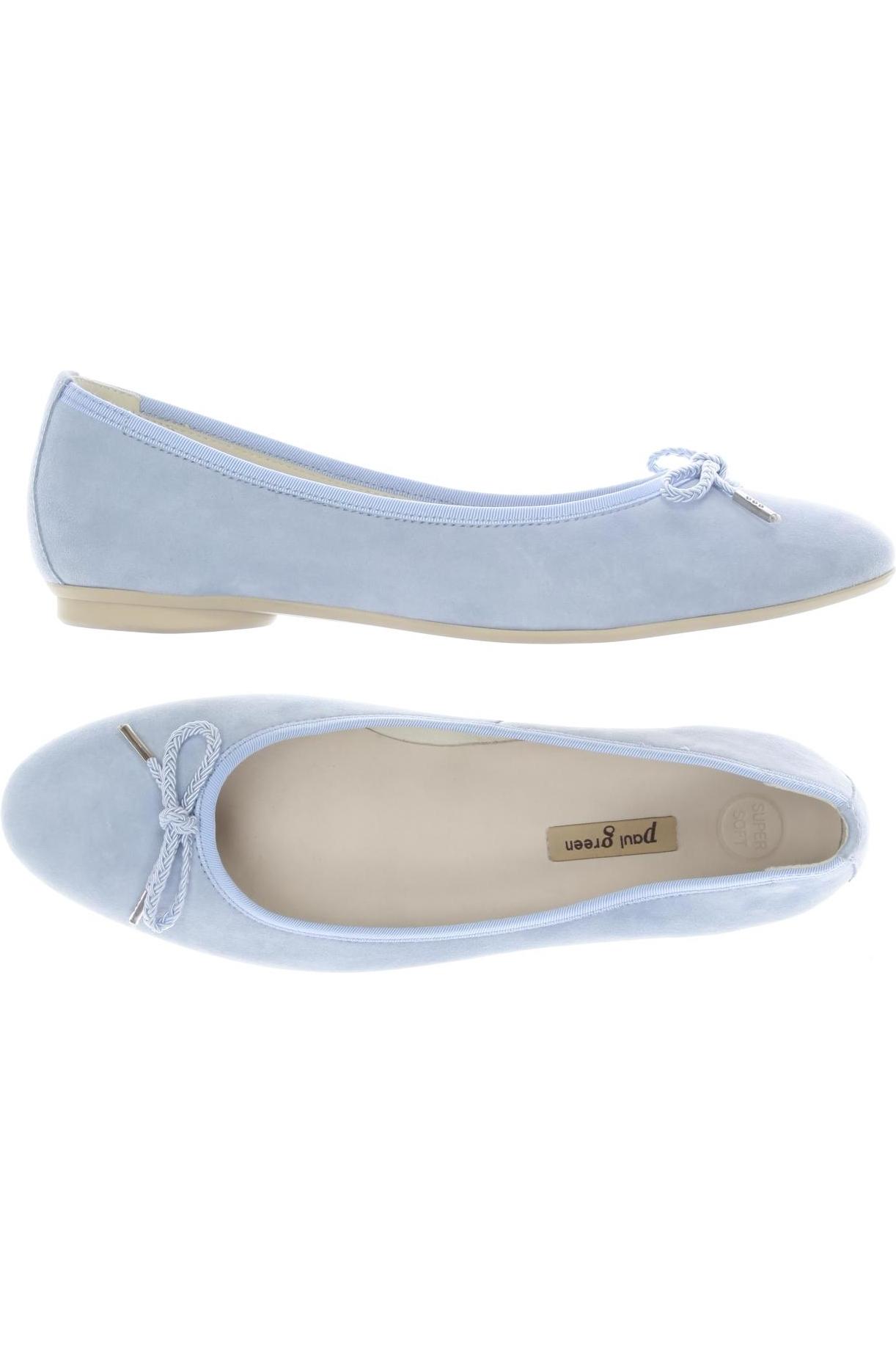 

Paul Green Damen Ballerinas, hellblau, Gr. 6.5