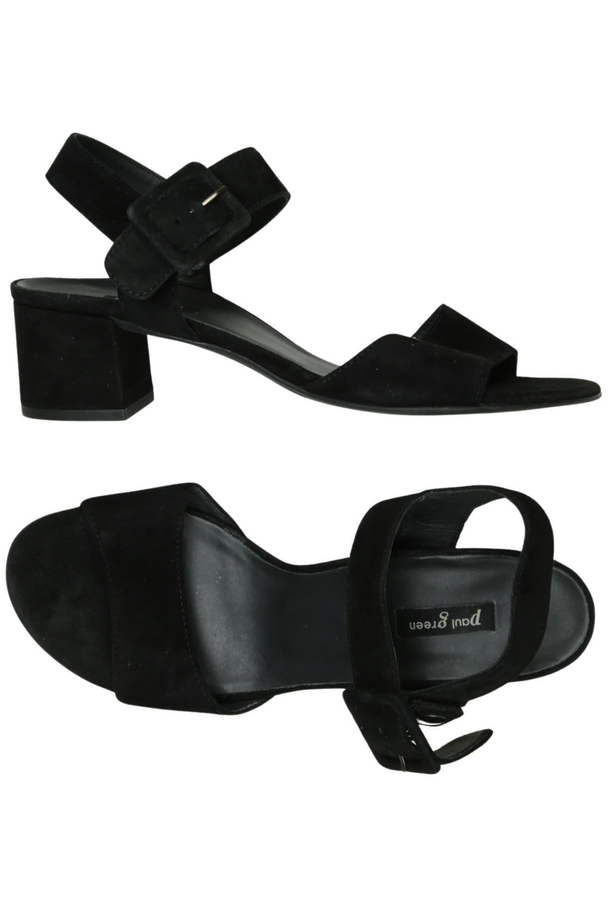

Paul Green Damen Sandale, schwarz, Gr. 6
