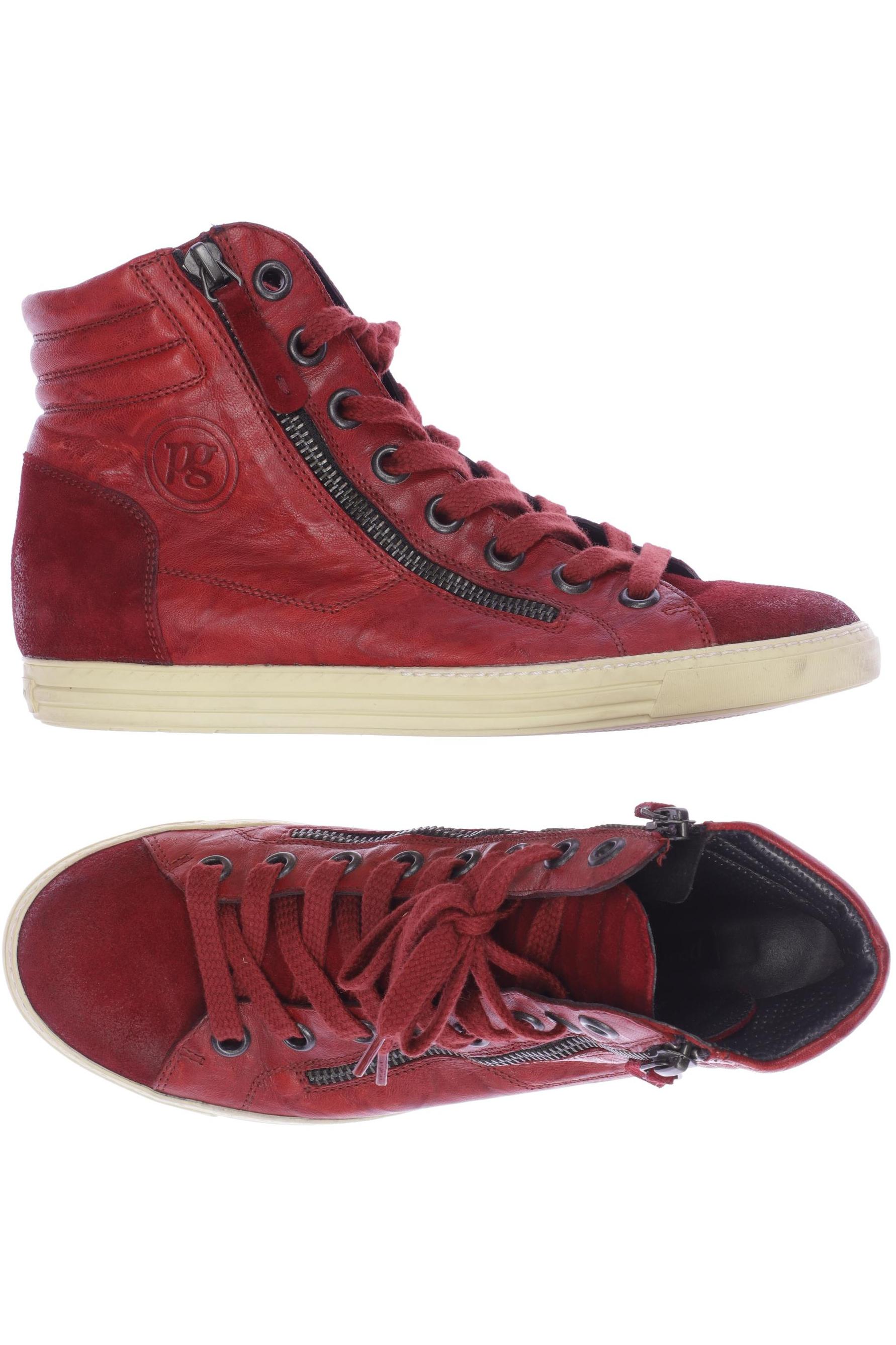 

Paul Green Damen Sneakers, rot, Gr. 4.5