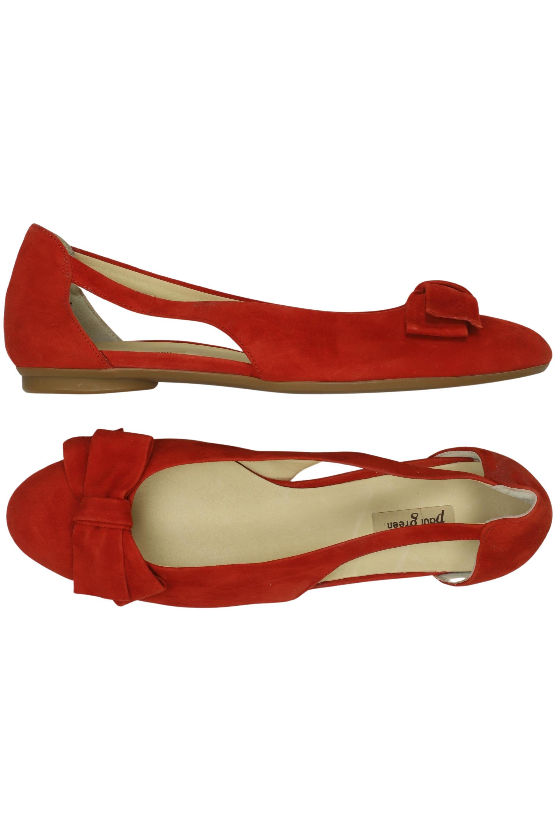 

Paul Green Damen Ballerinas, rot, Gr. 7