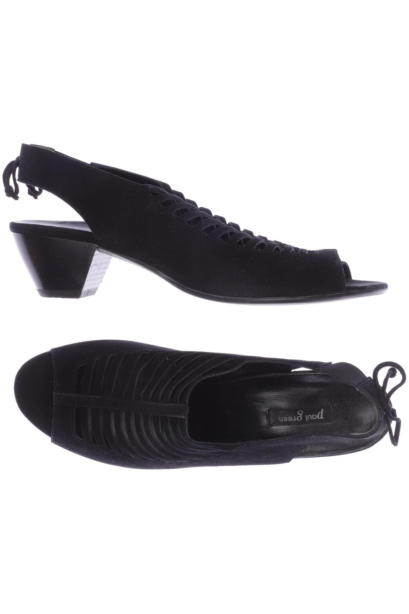 

Paul Green Damen Sandale, schwarz