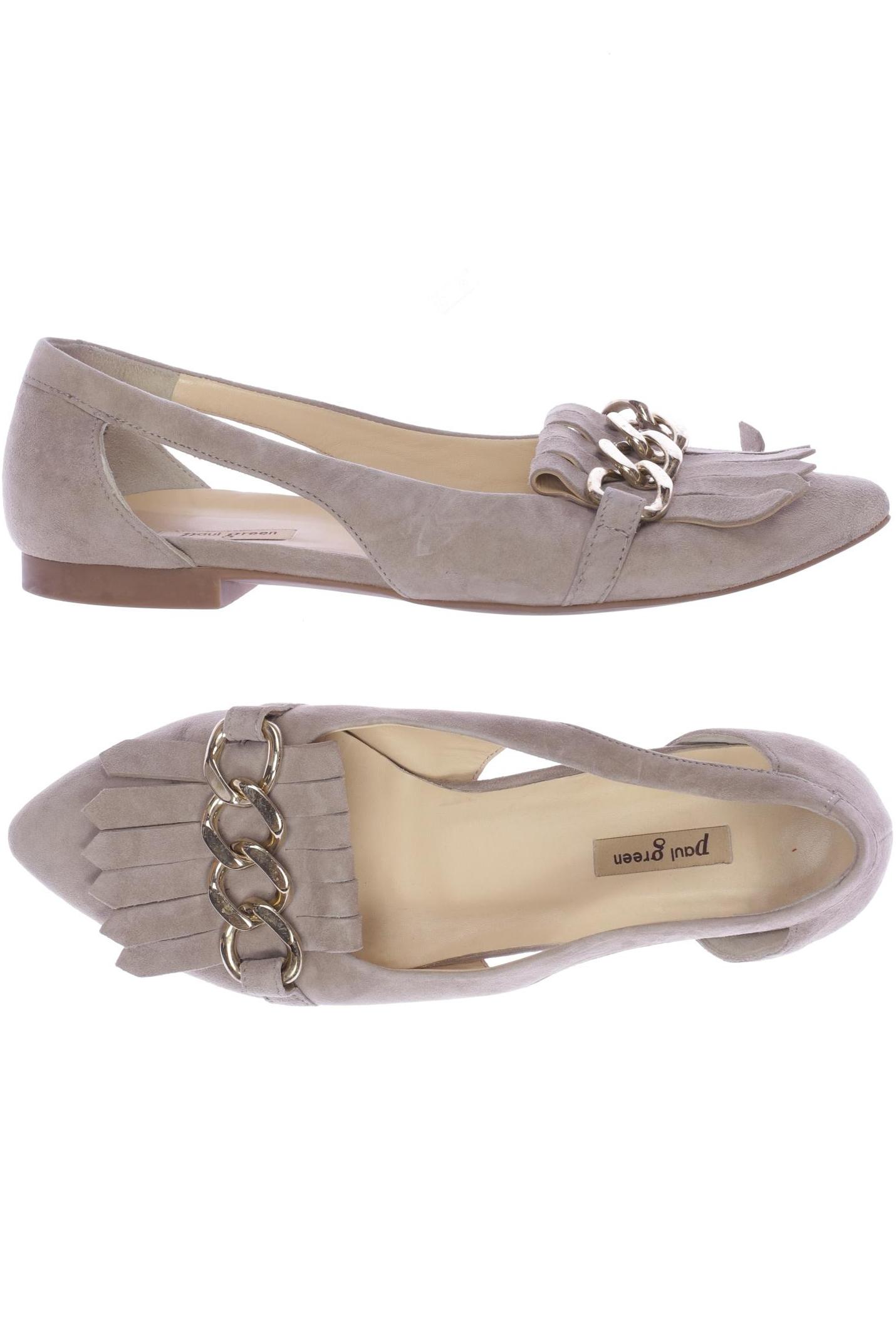 

Paul Green Damen Halbschuh, beige, Gr. 5.5