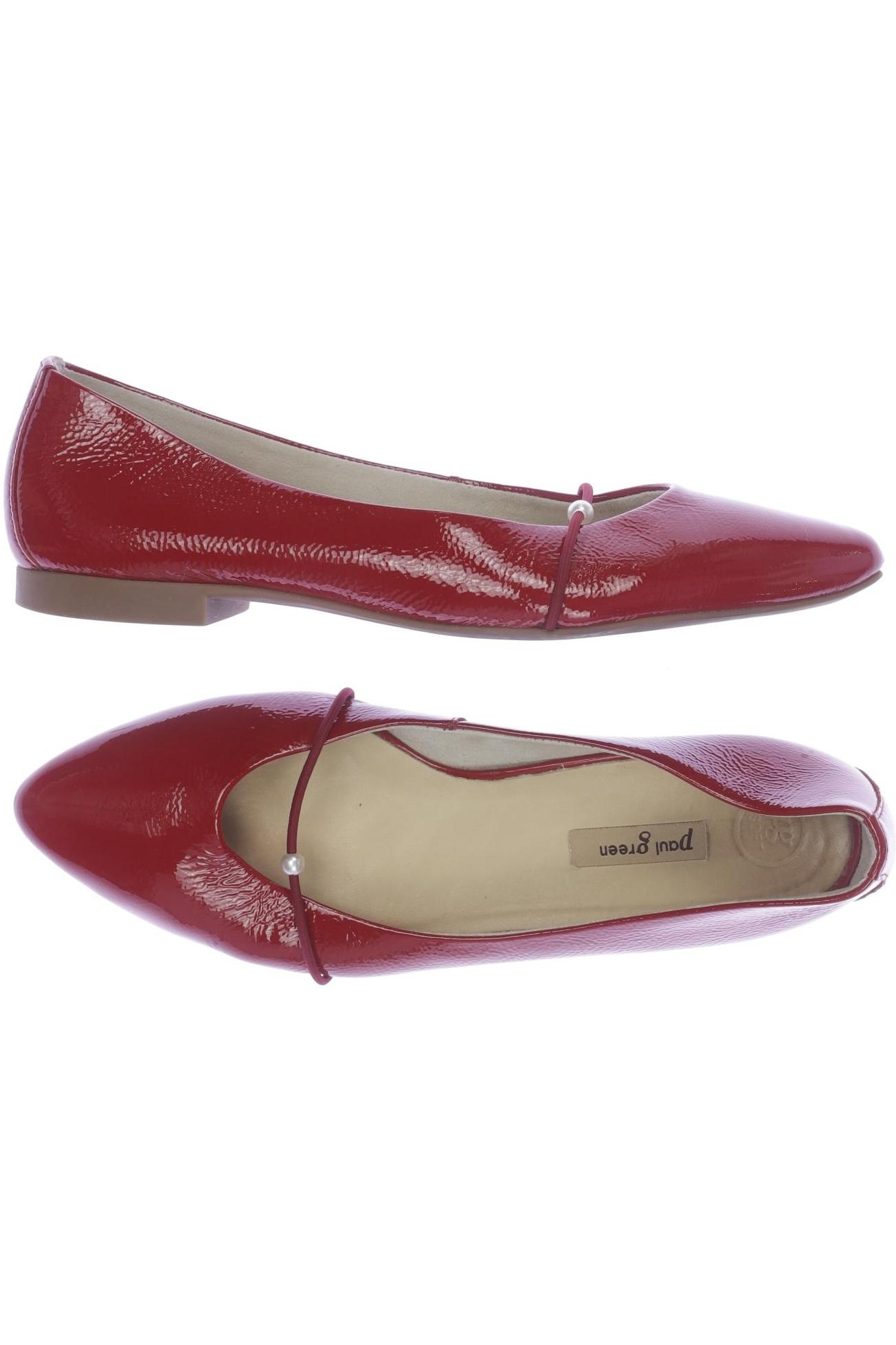 

Paul Green Damen Ballerinas, rot, Gr. 5