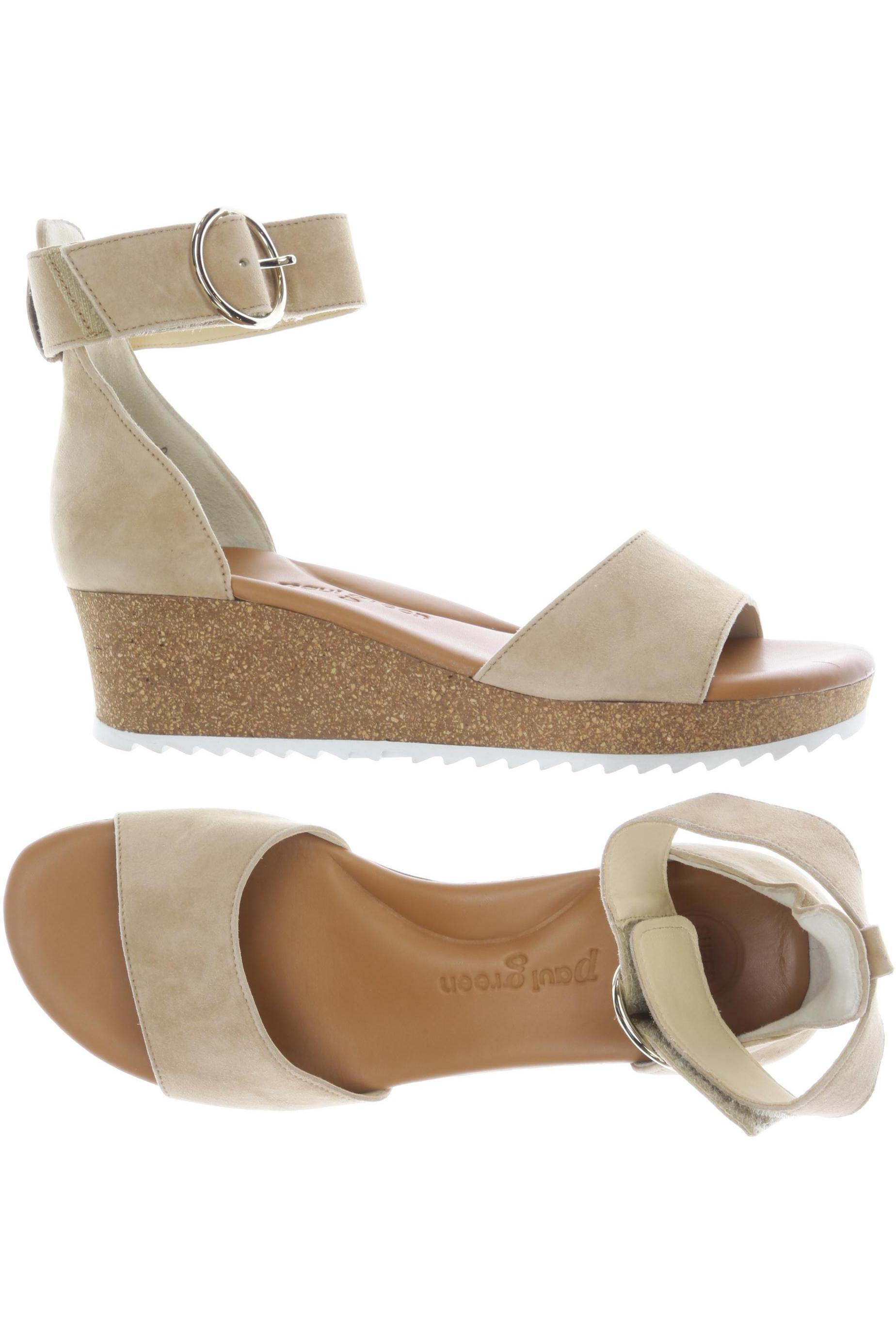 

Paul Green Damen Sandale, beige, Gr. 5
