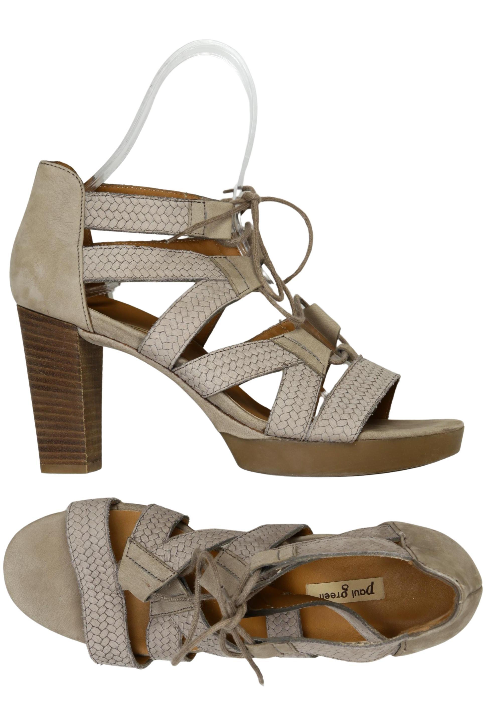 

Paul Green Damen Sandale, beige, Gr. 7