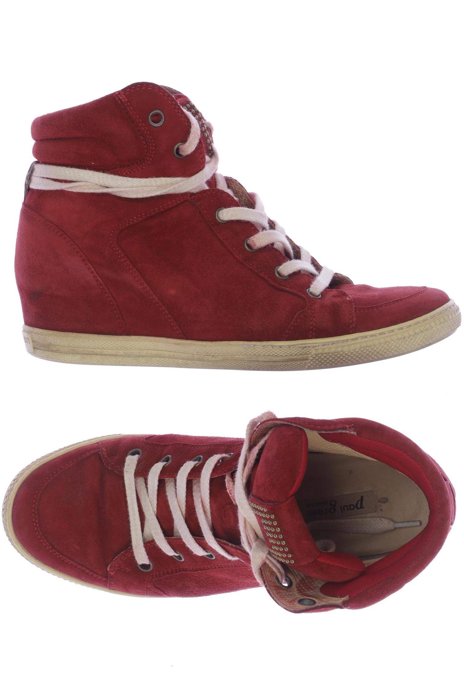 

Paul Green Damen Sneakers, rot, Gr. 3.5