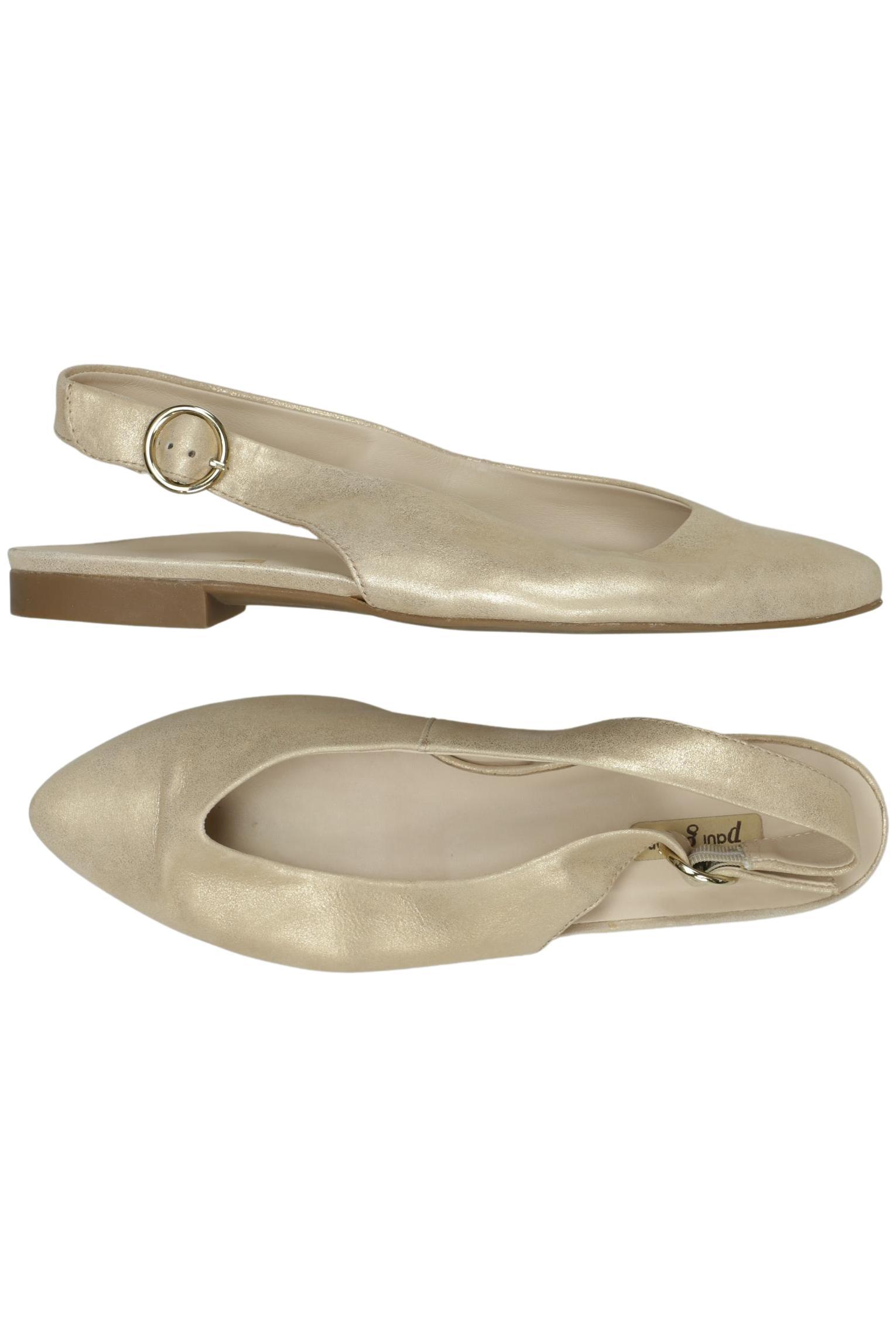 

Paul Green Damen Ballerinas, gold, Gr. 6.5