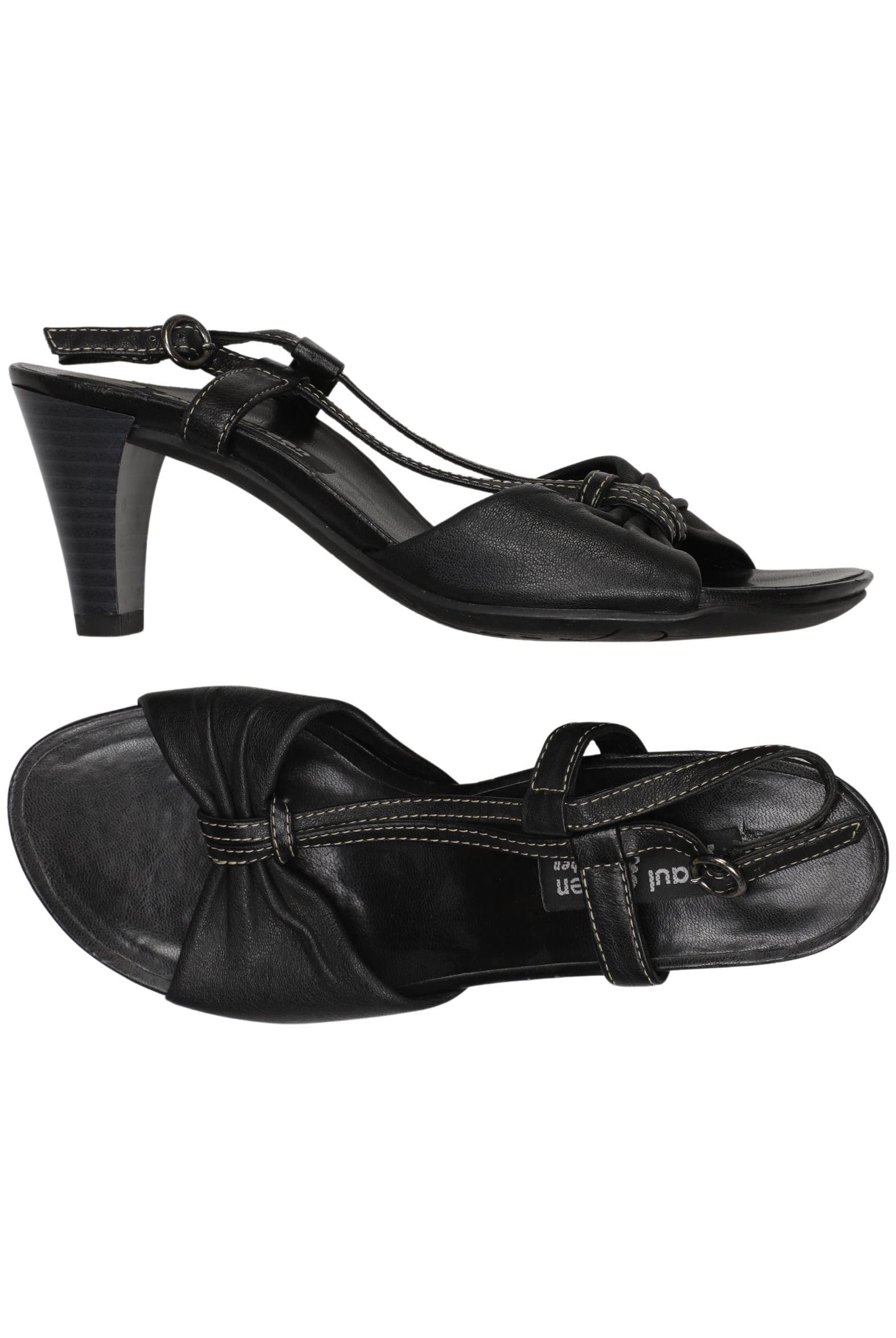 

Paul Green Damen Sandale, schwarz, Gr. 3.5