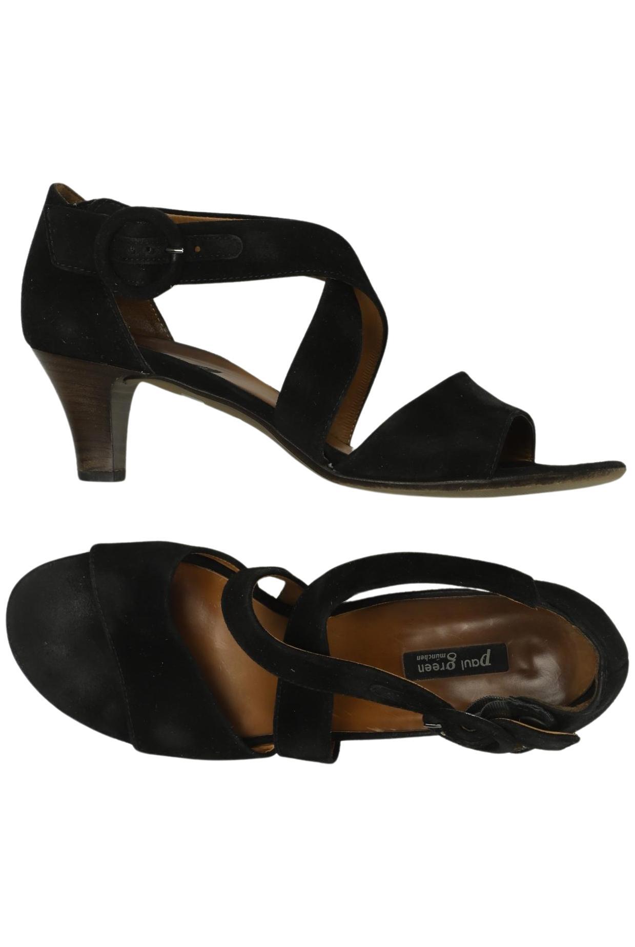 

Paul Green Damen Sandale, schwarz, Gr. 6