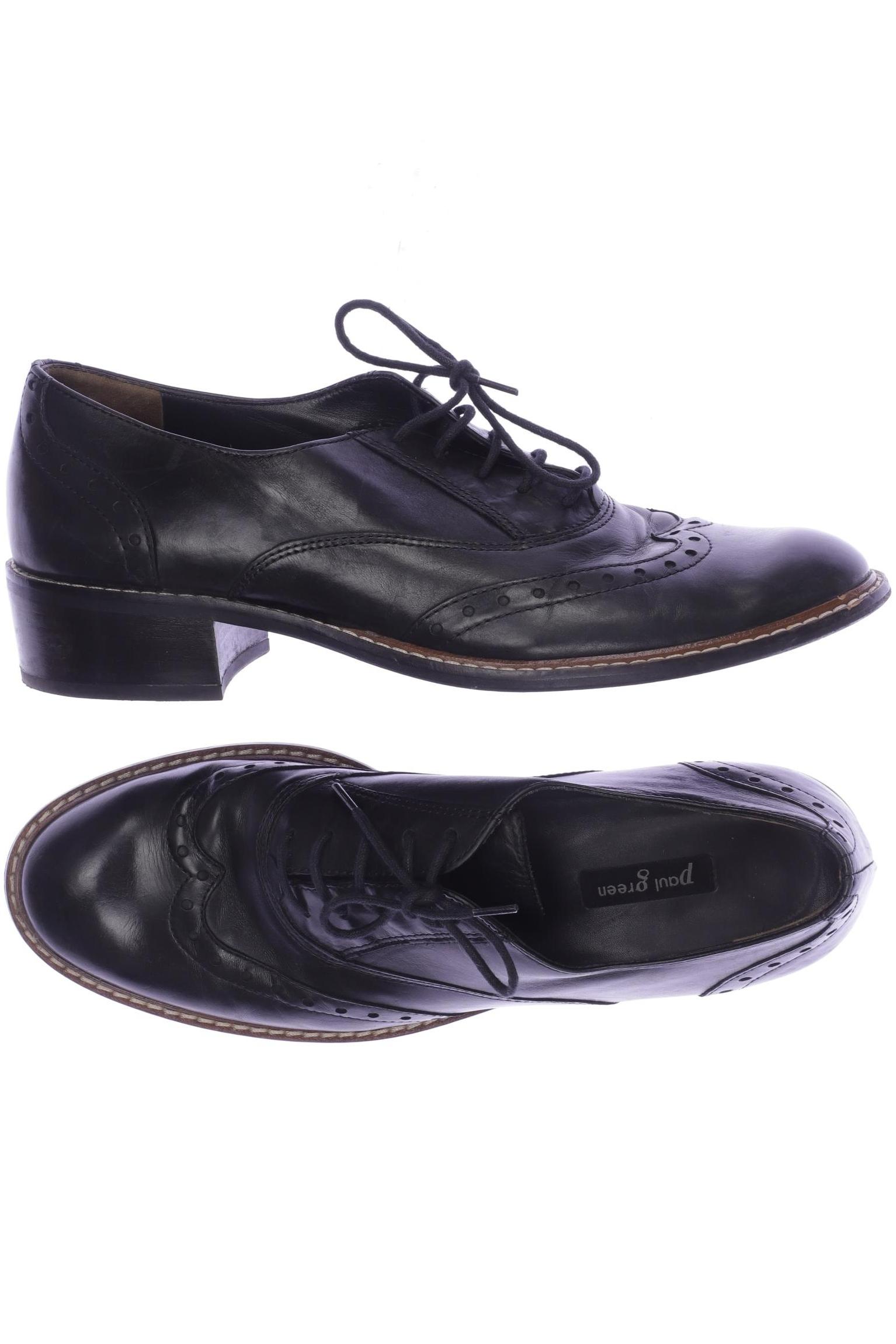 Thumbnail - Paul Green Damen Halbschuh, schwarz, Gr. 5.5