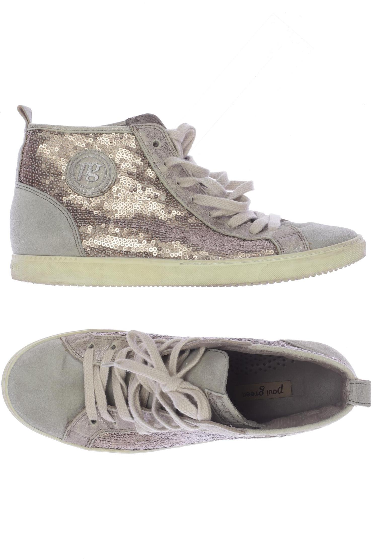 

Paul Green Damen Sneakers, beige, Gr. 4