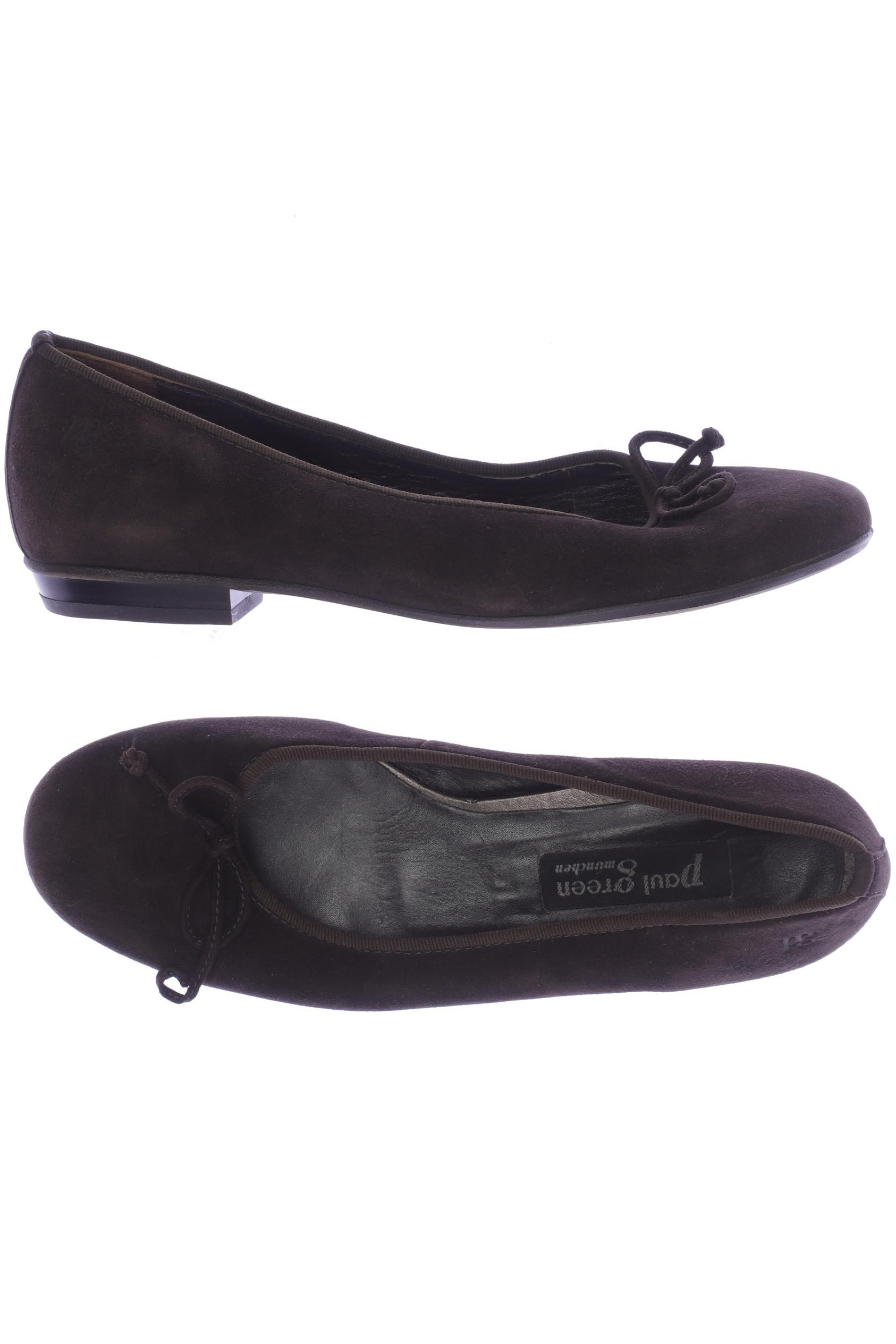 

Paul Green Damen Ballerinas, braun, Gr. 3