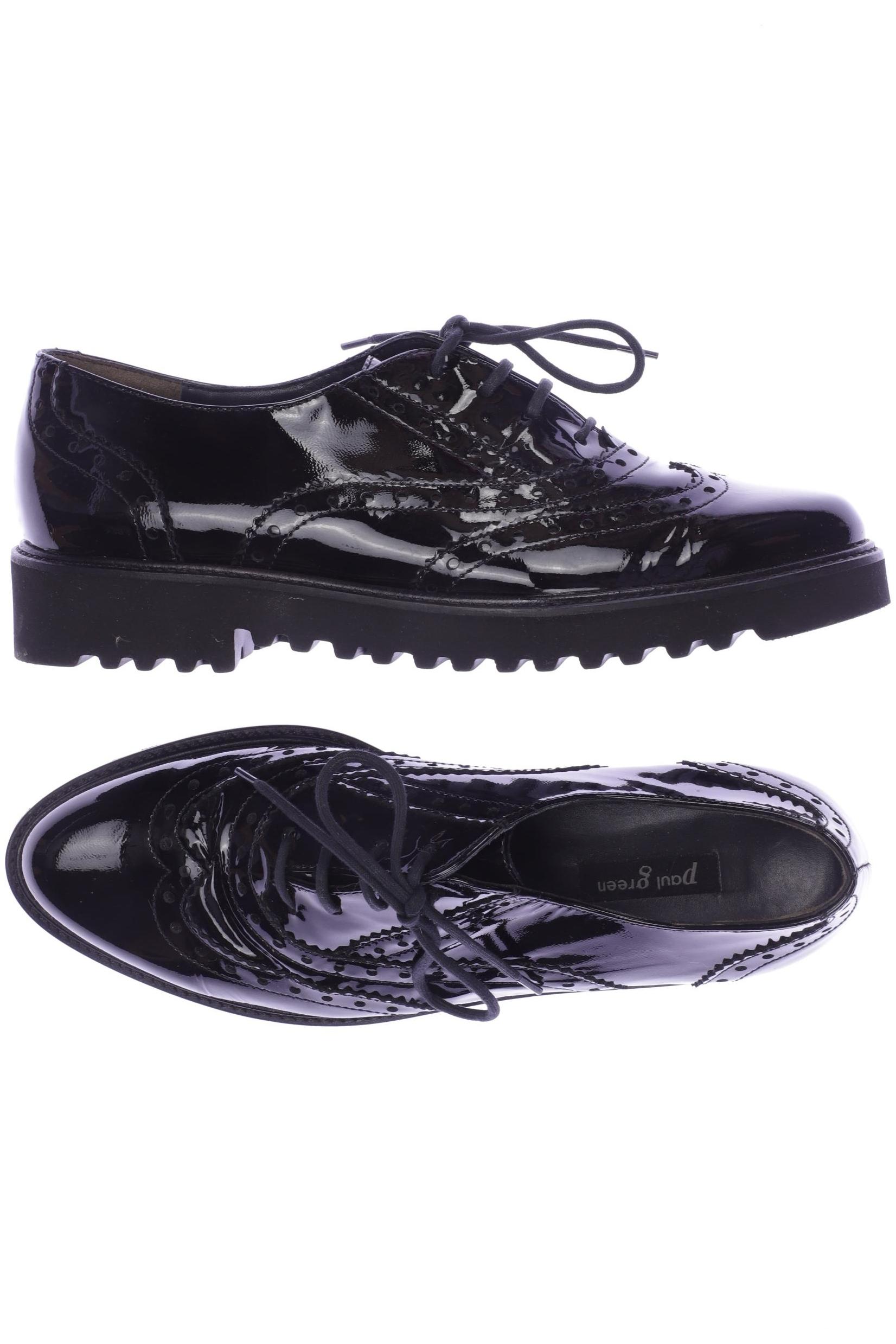Thumbnail - Paul Green Damen Halbschuh, schwarz, Gr. 3.5