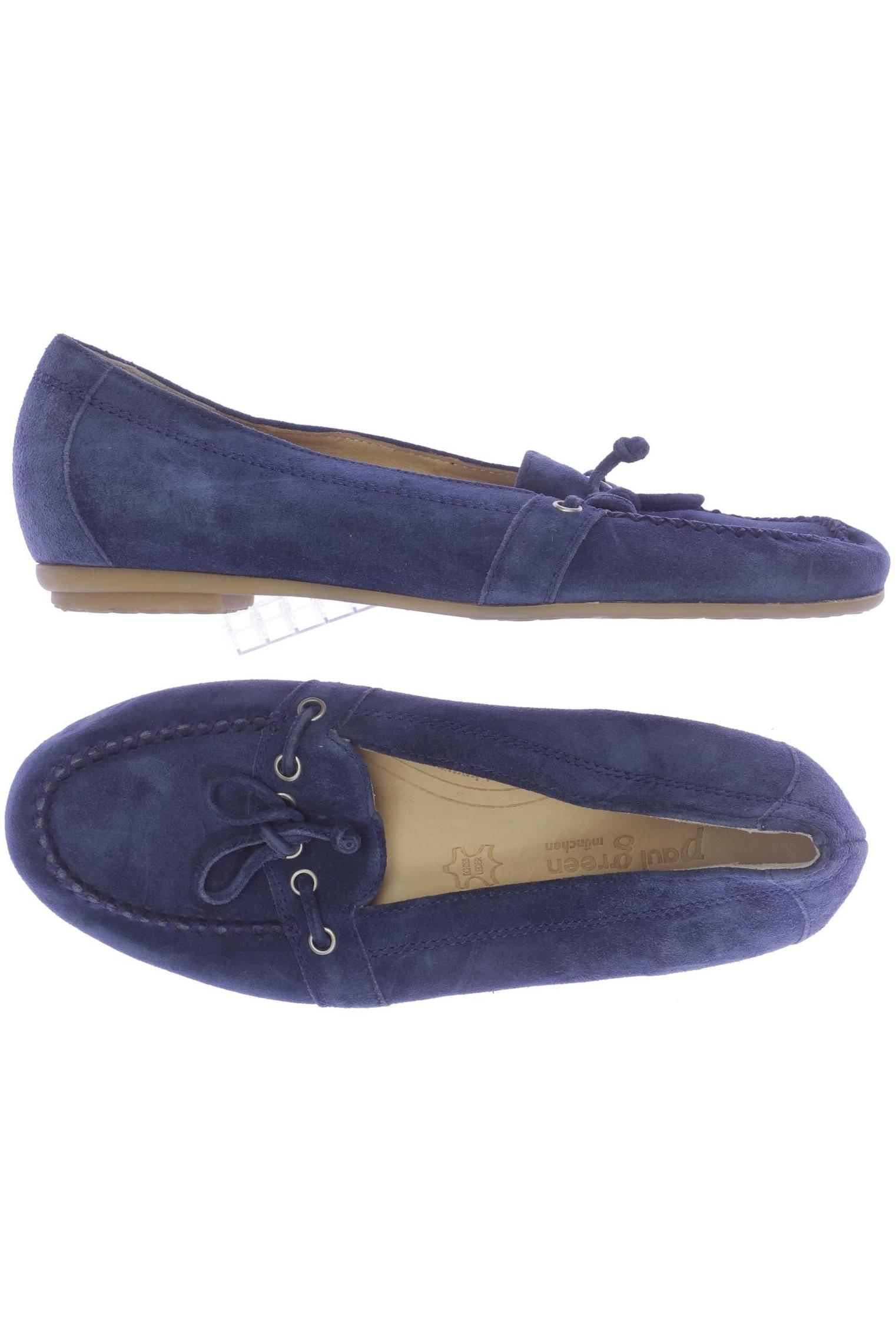 

Paul Green Damen Ballerinas, blau, Gr. 4.5
