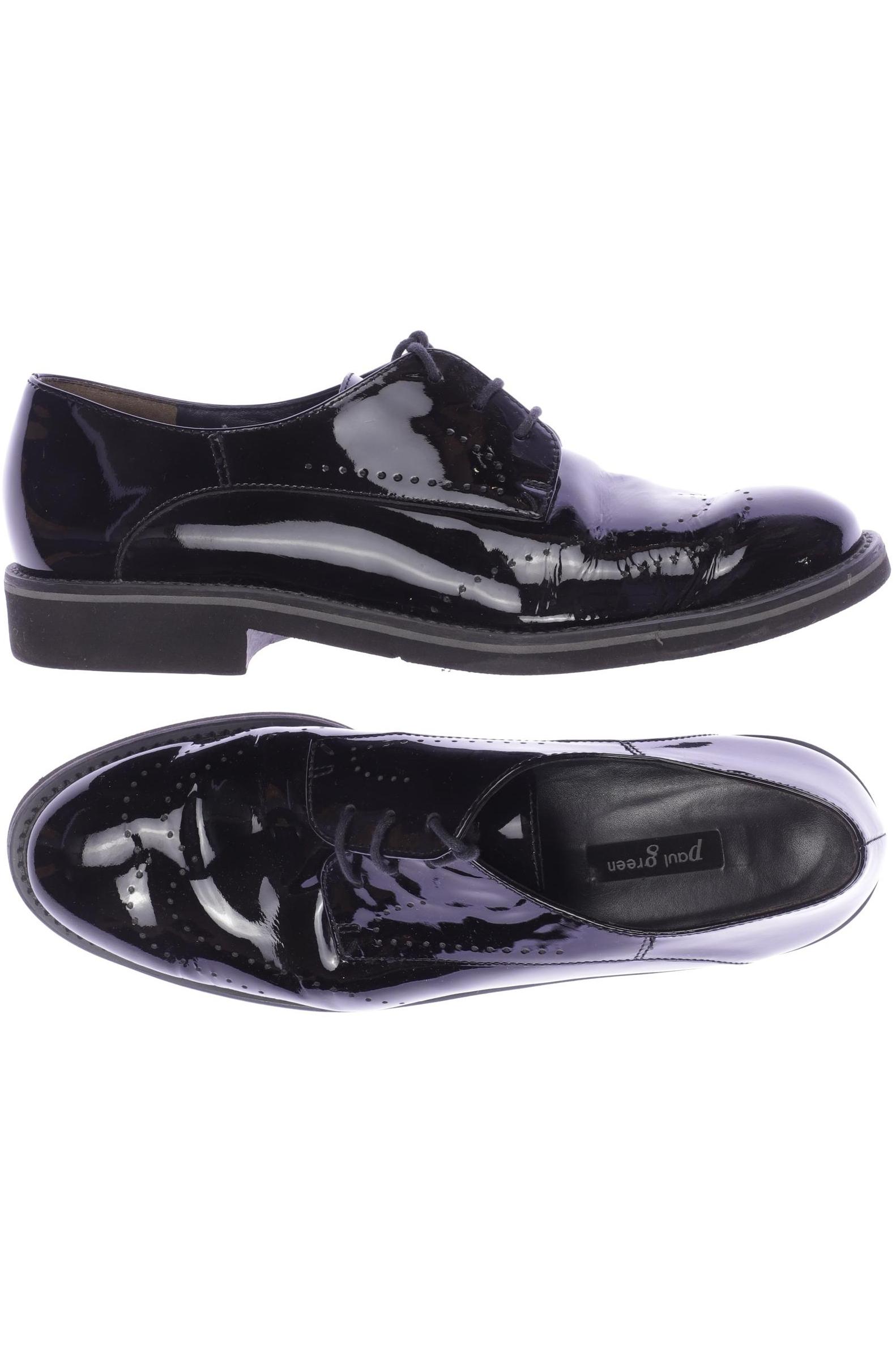 

Paul Green Damen Halbschuh, schwarz, Gr. 5.5