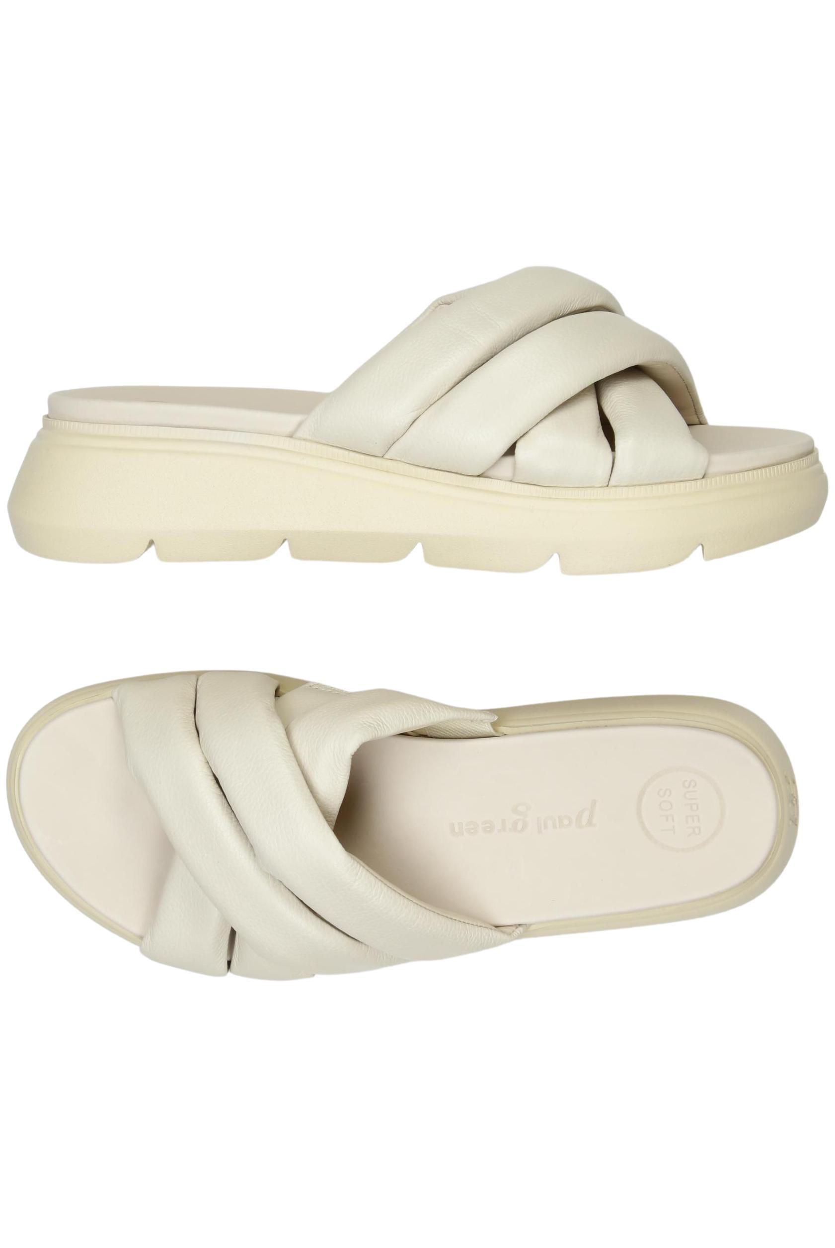 

Paul Green Damen Sandale, cremeweiß, Gr. 6.5