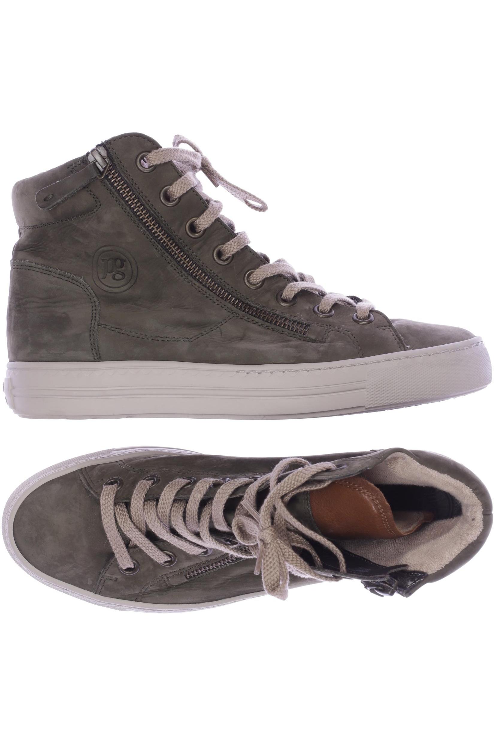 

Paul Green Damen Sneakers, grün, Gr. 6.5