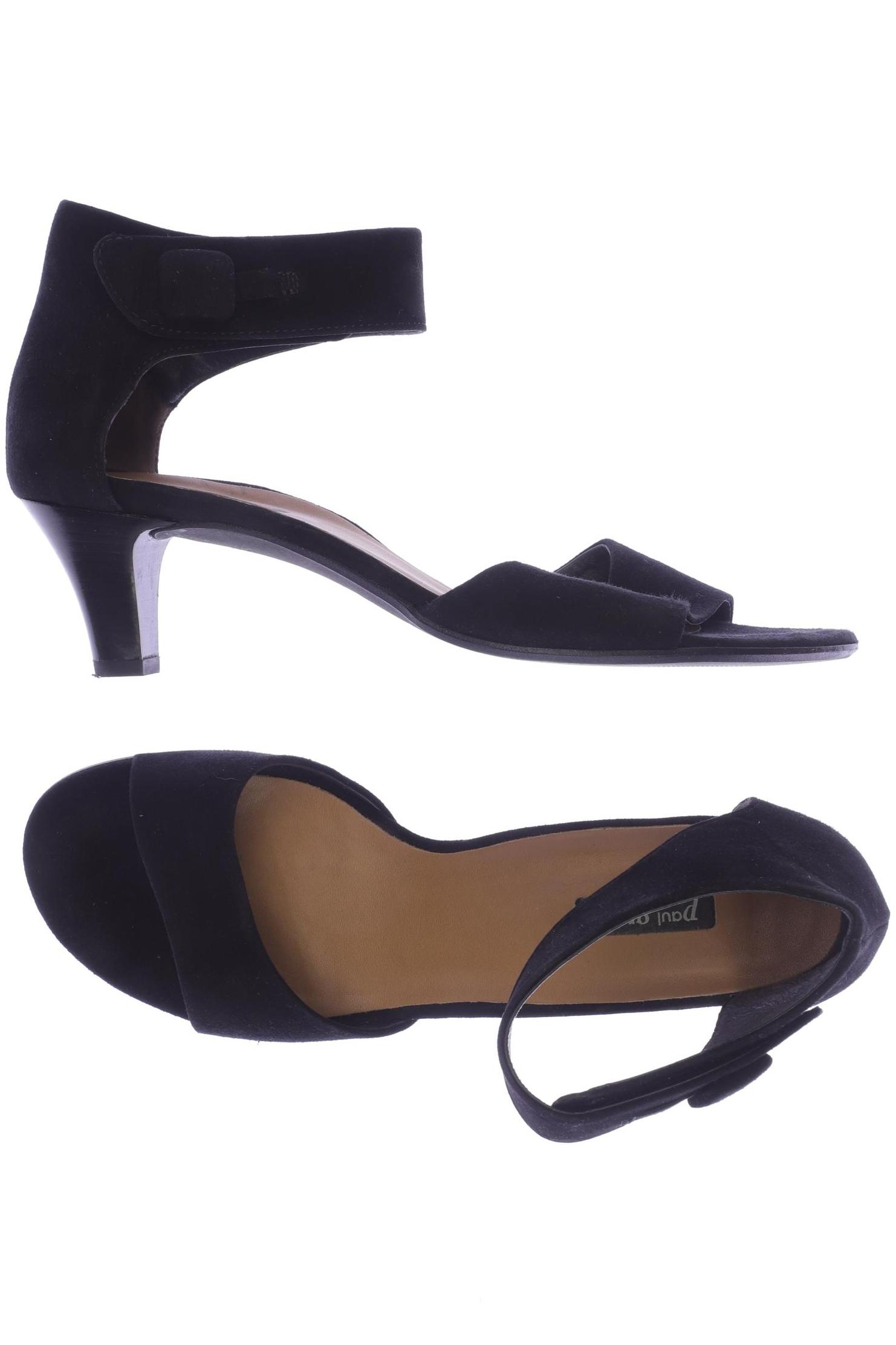 

Paul Green Damen Sandale, schwarz, Gr. 6.5