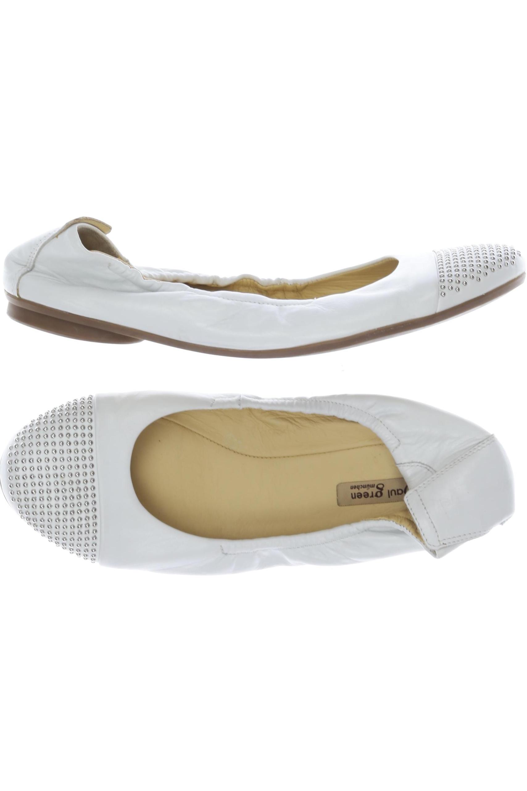 

Paul Green Damen Ballerinas, weiß, Gr. 5.5