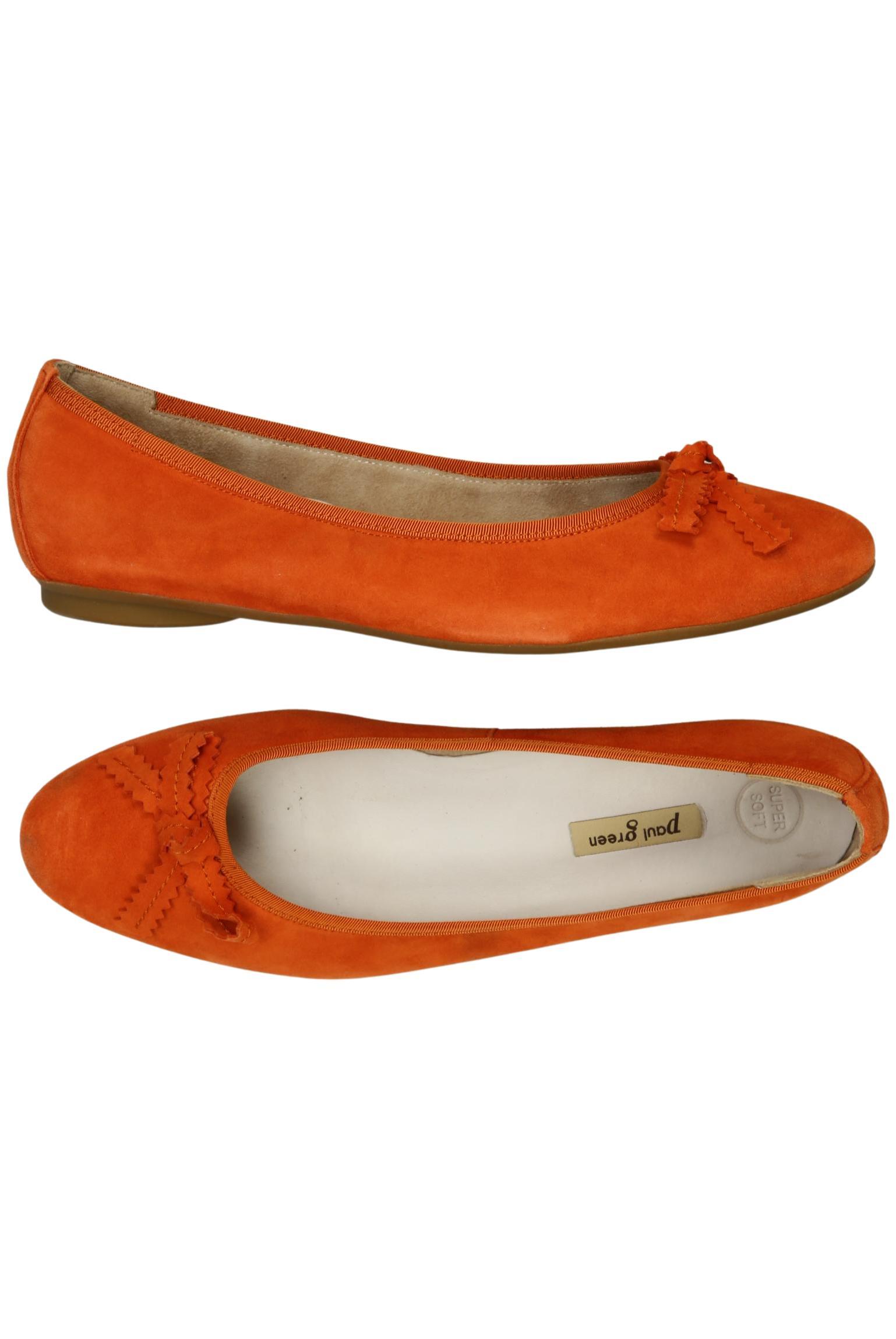 

Paul Green Damen Ballerinas, orange, Gr. 7