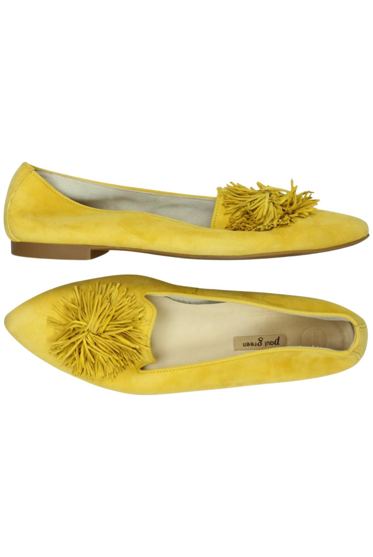 

Paul Green Damen Ballerinas, gelb, Gr. 8