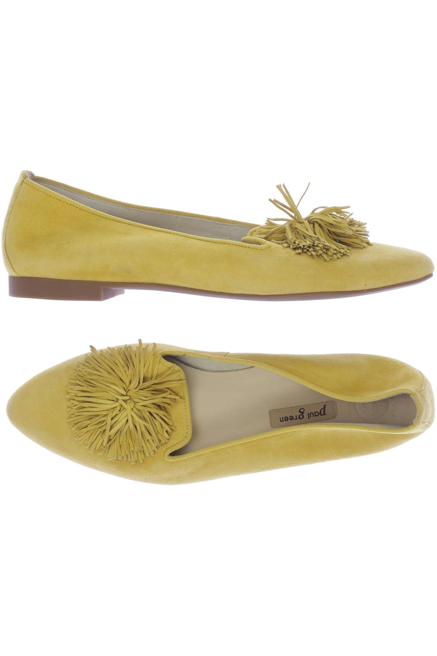 

Paul Green Damen Ballerinas, gelb, Gr. 5.5