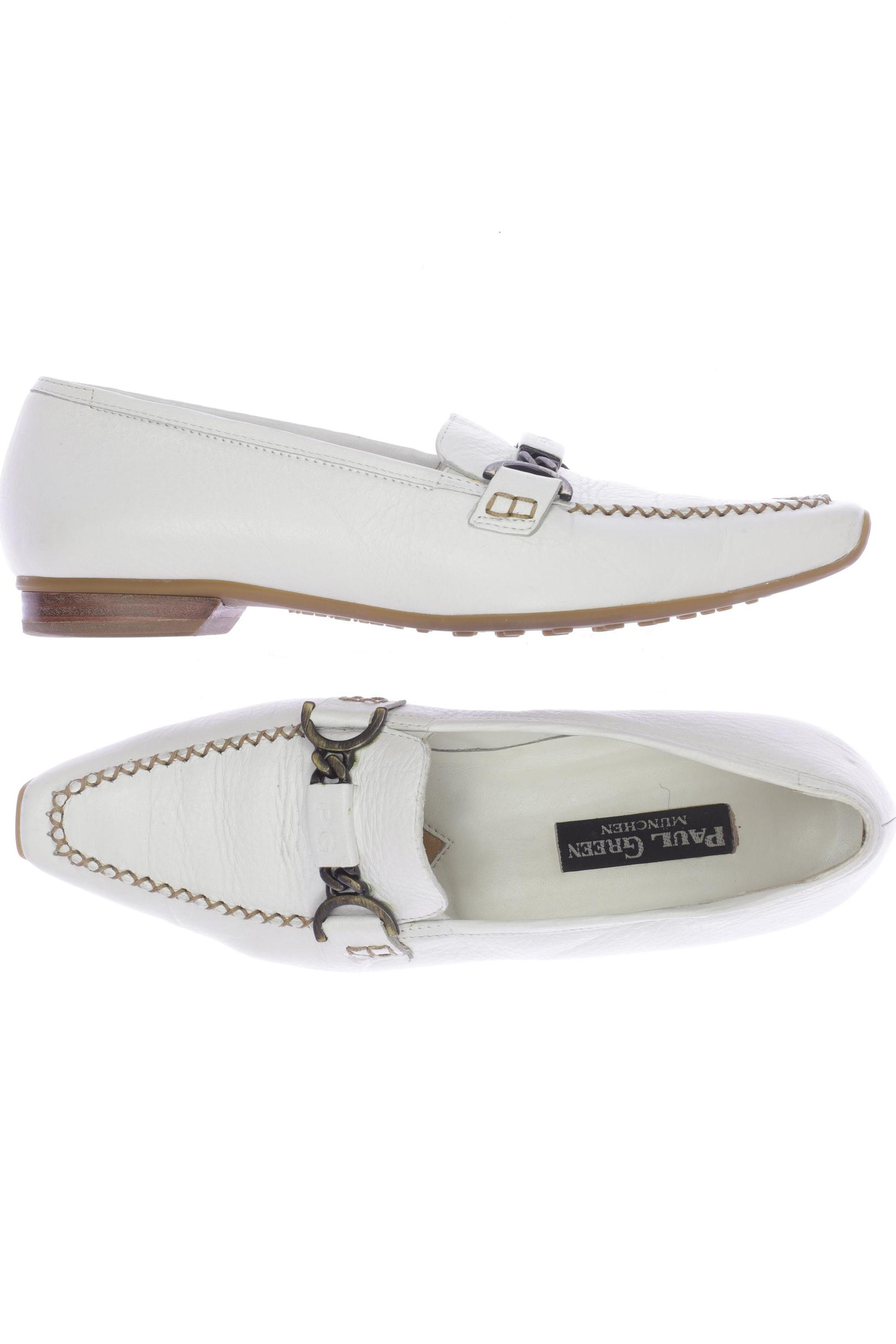 

Paul Green Damen Halbschuh, weiß, Gr. 4