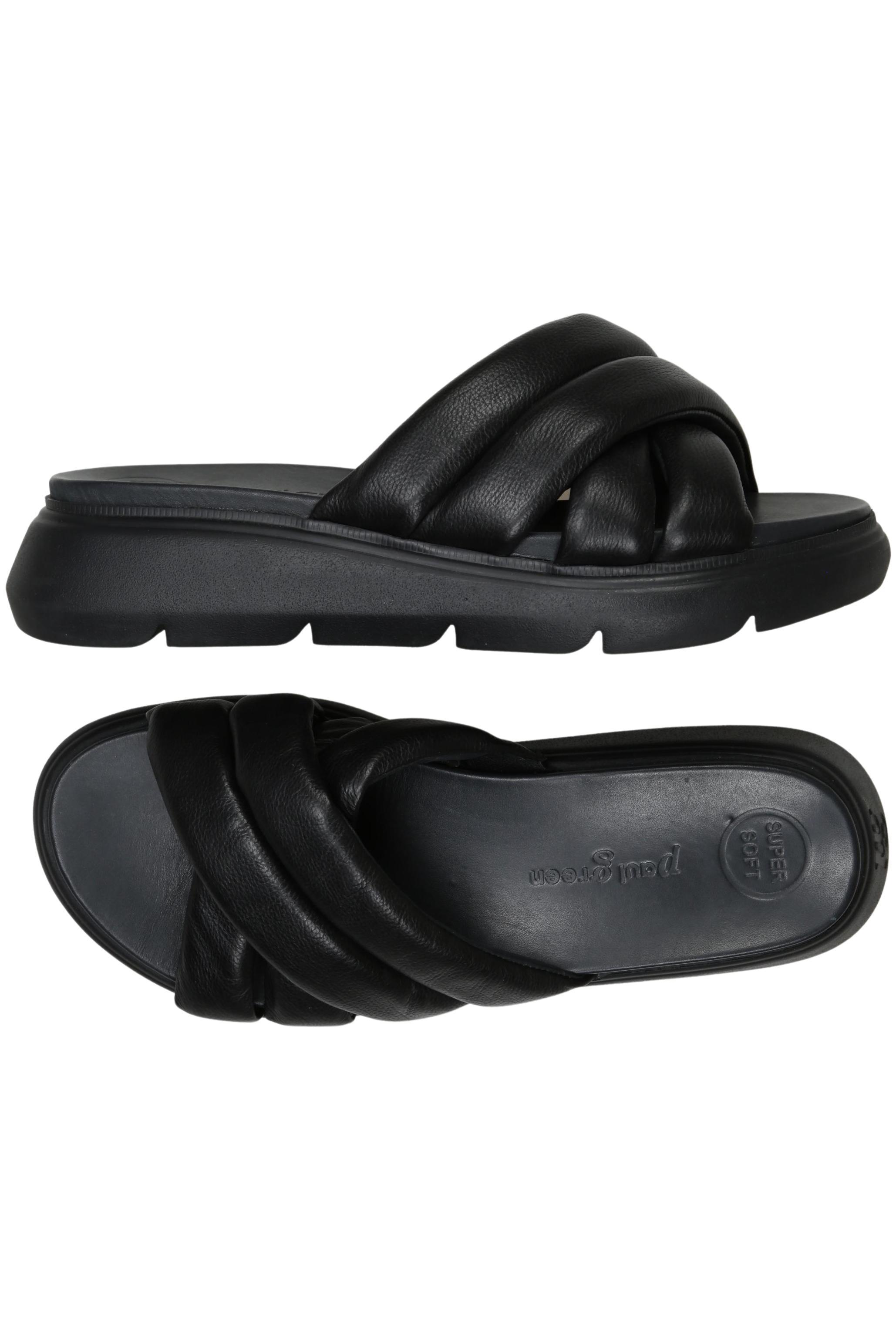 

Paul Green Damen Sandale, schwarz, Gr. 7