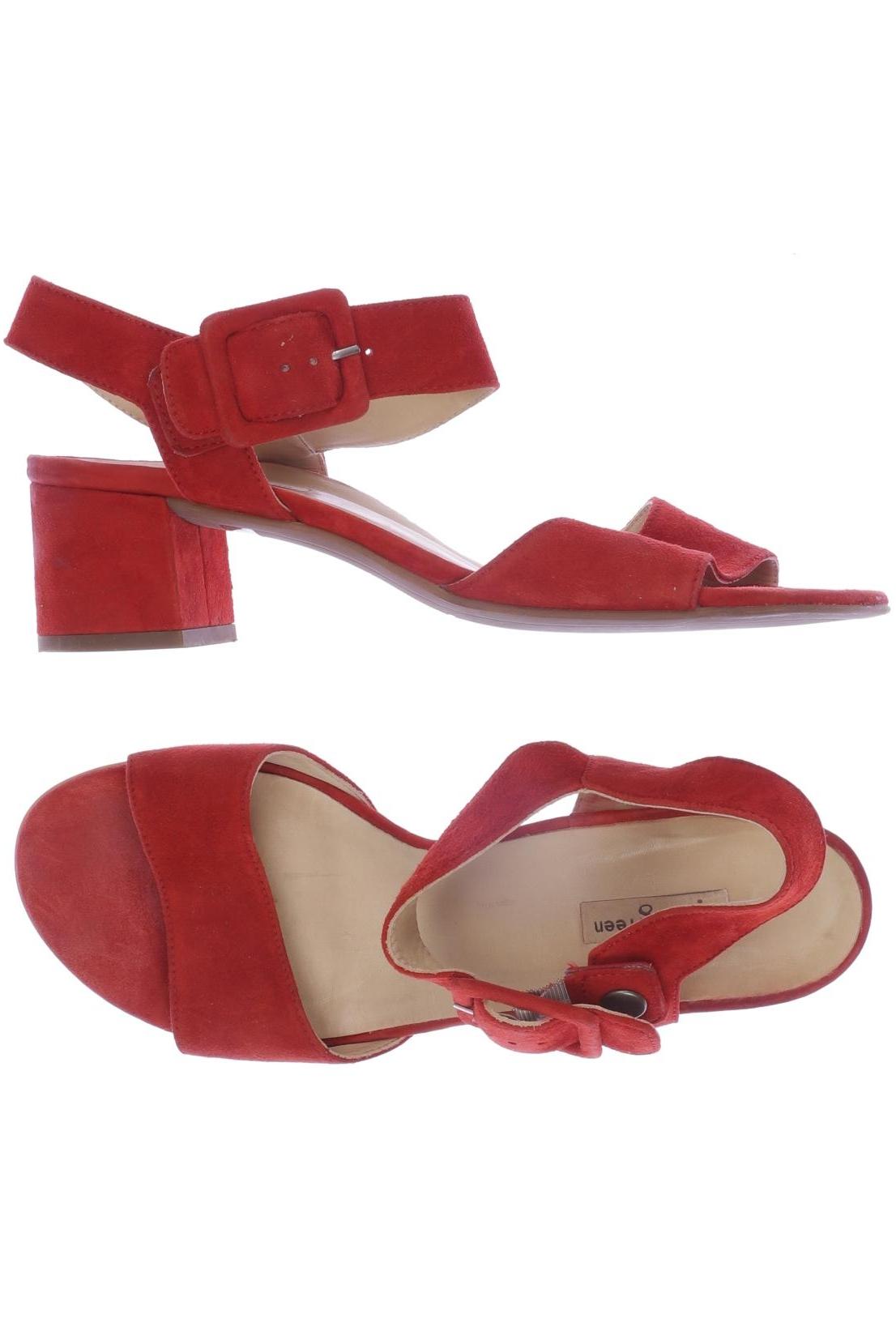 

Paul Green Damen Sandale, rot, Gr. 4.5