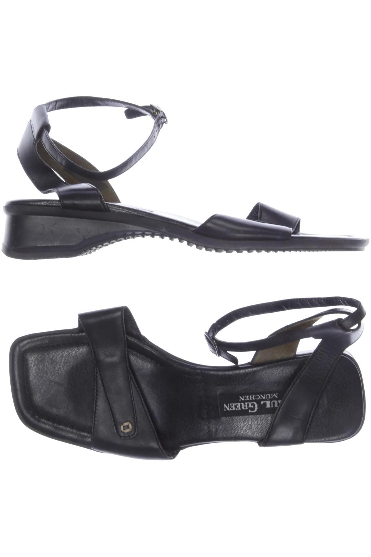 

Paul Green Damen Sandale, schwarz, Gr. 5.5