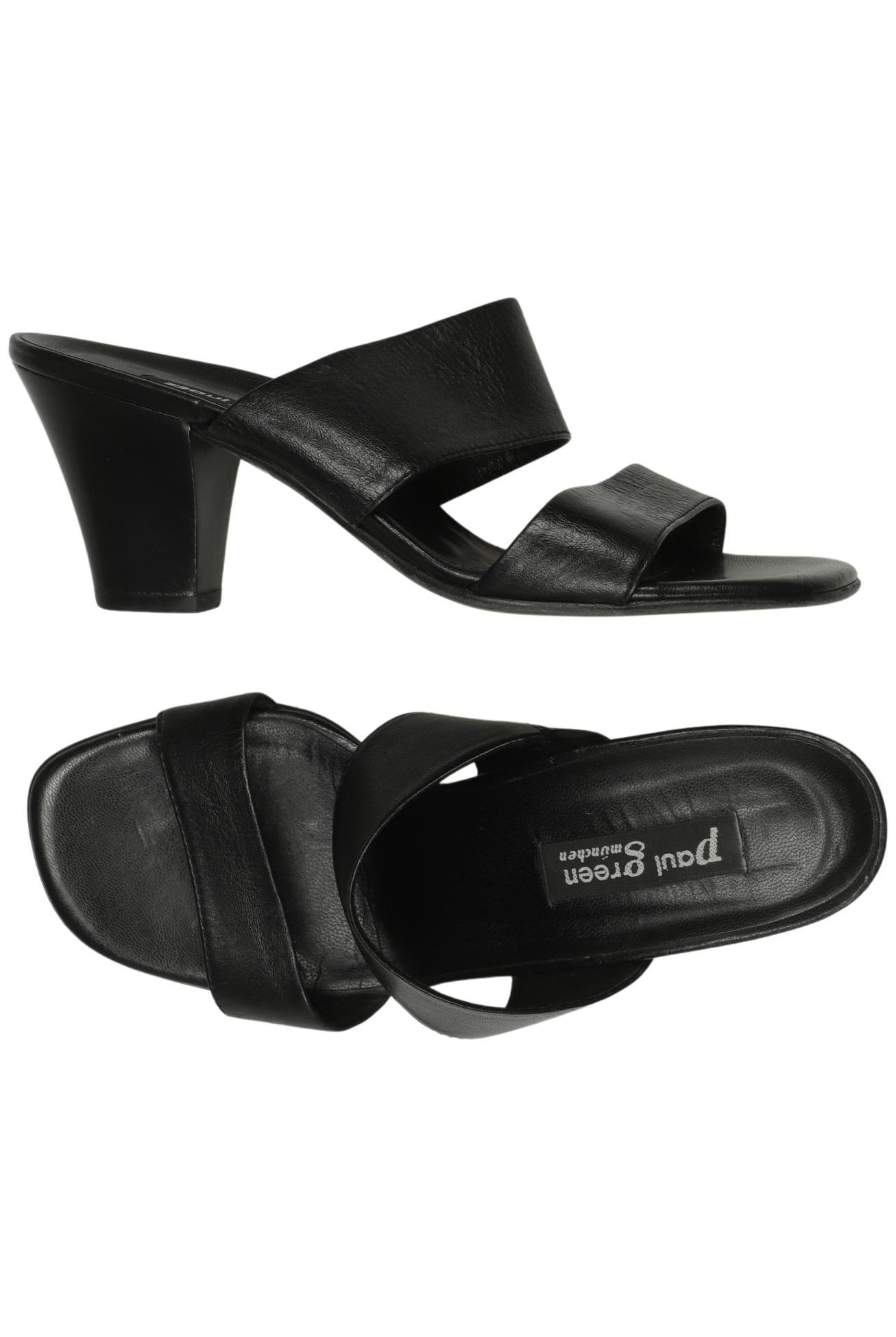 

Paul Green Damen Sandale, schwarz, Gr. 4