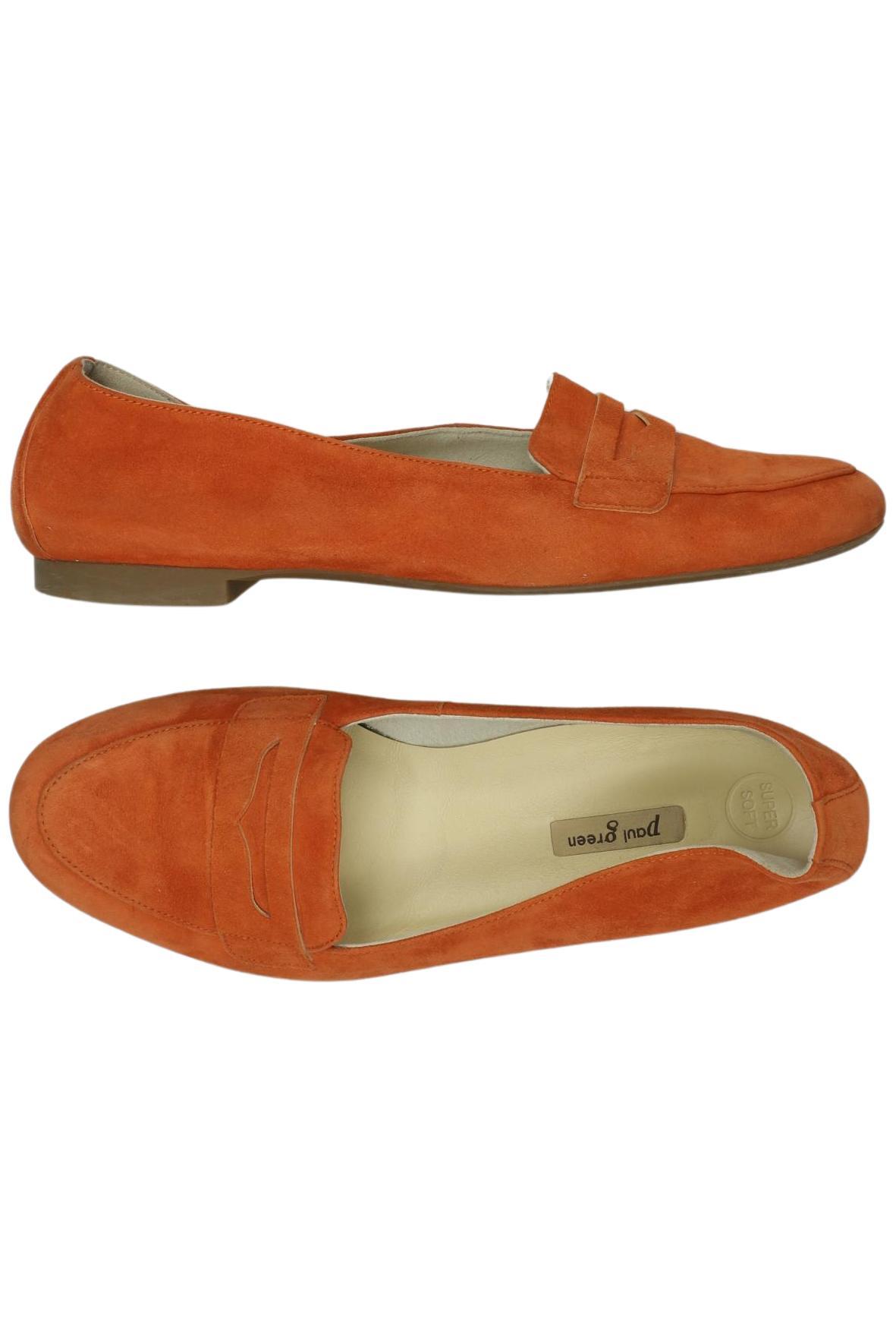 

Paul Green Damen Halbschuh, orange, Gr. 6