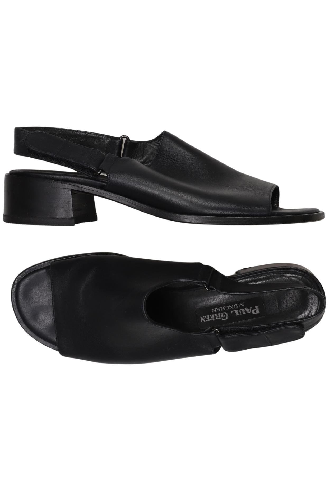 

Paul Green Damen Sandale, schwarz, Gr. 6