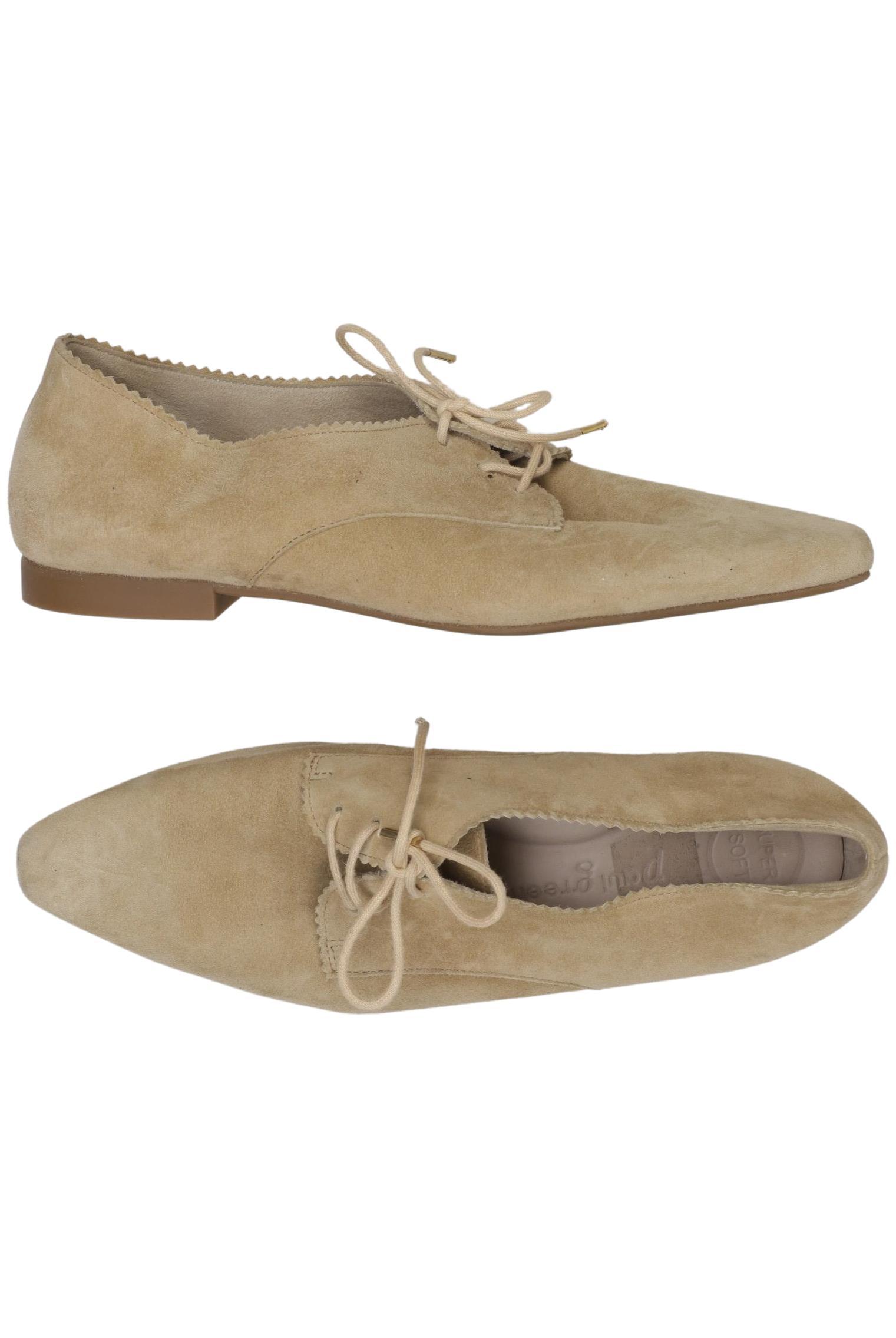 

Paul Green Damen Halbschuh, beige, Gr. 4