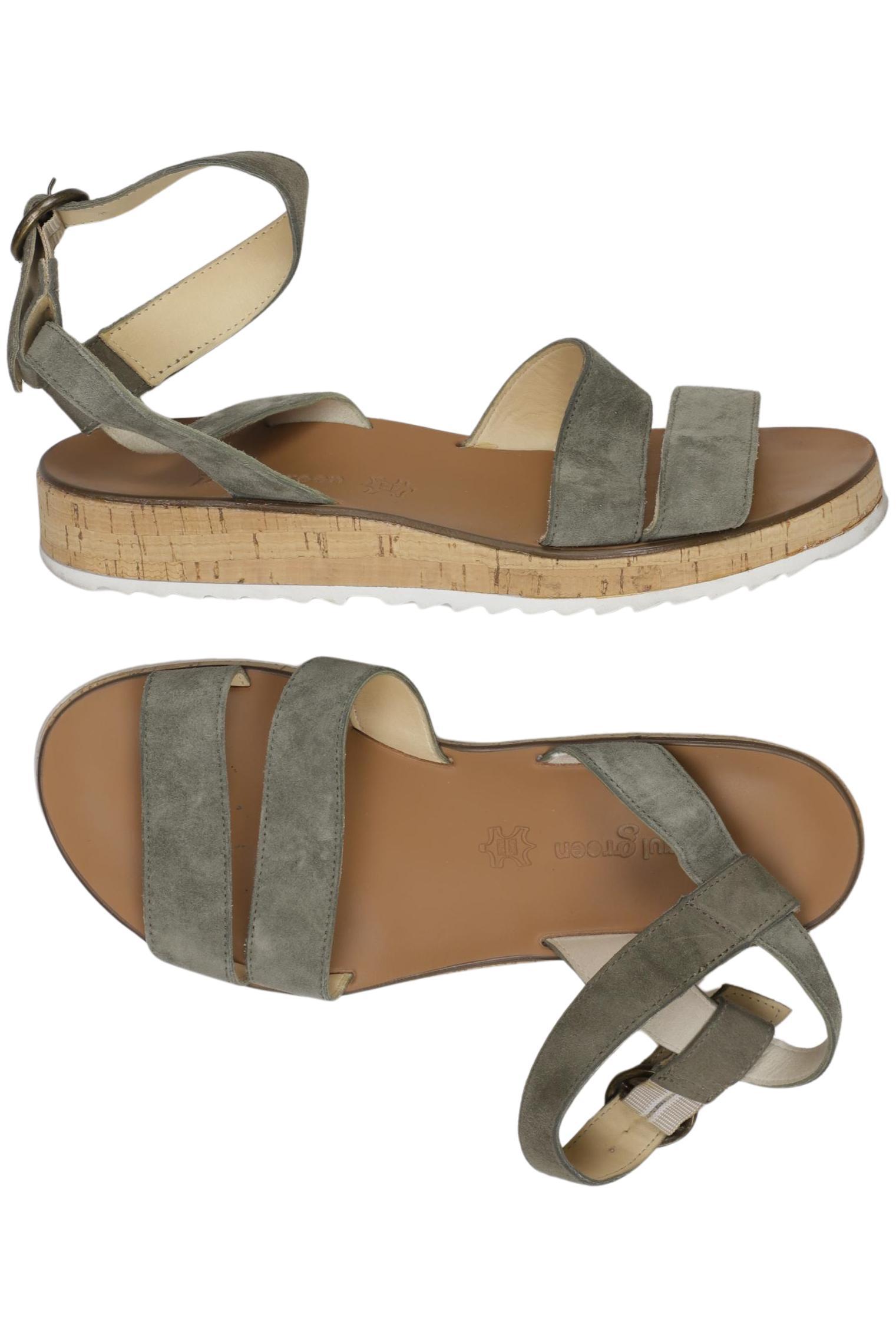 

Paul Green Damen Sandale, grün, Gr. 4