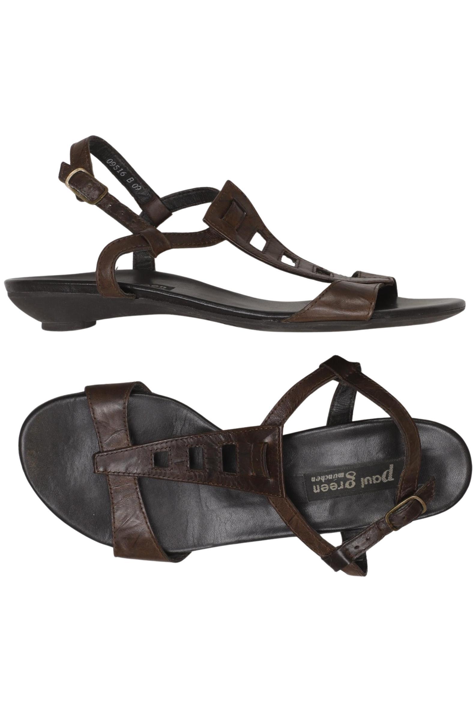 

Paul Green Damen Sandale, braun, Gr. 5
