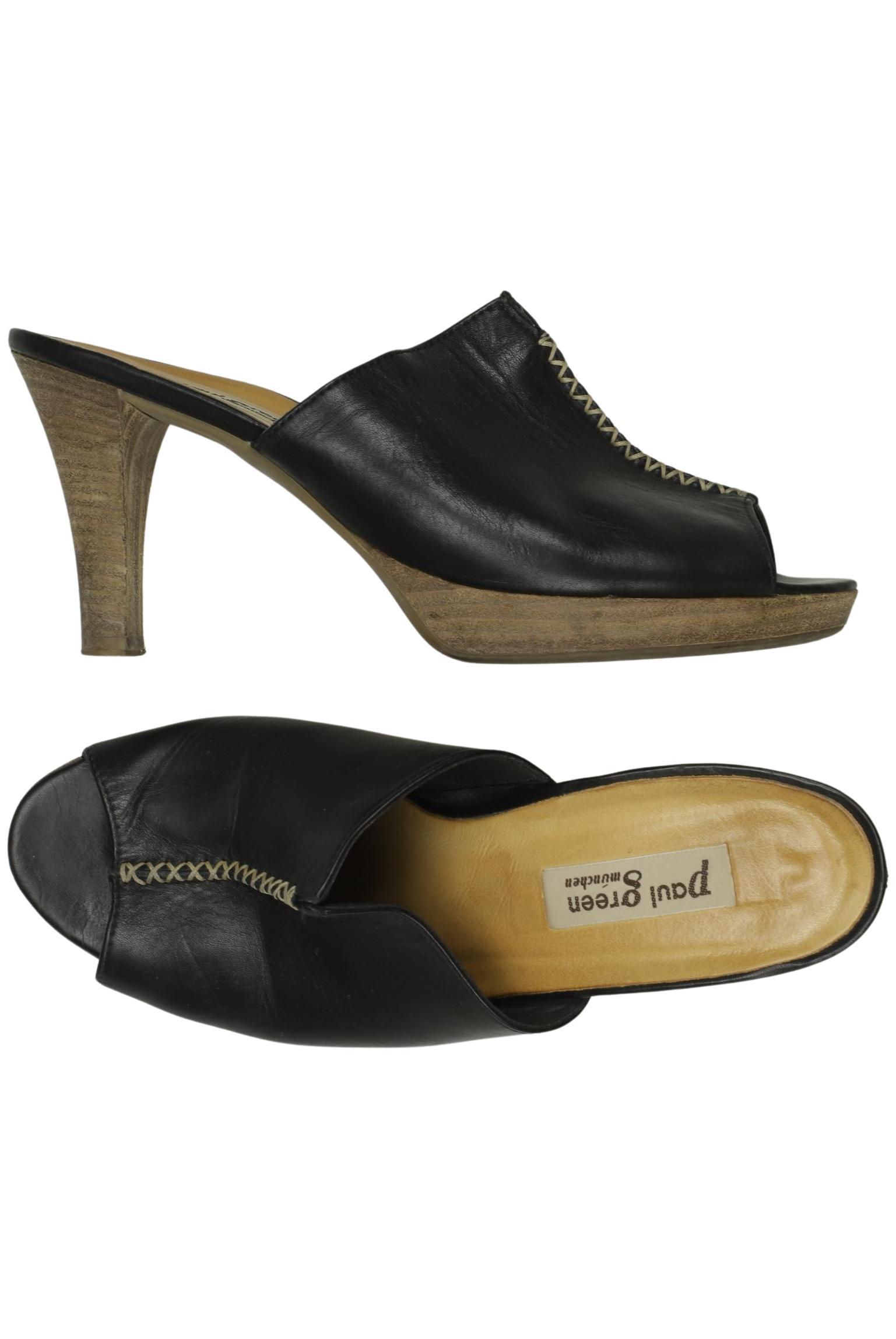 

Paul Green Damen Sandale, schwarz, Gr. 6.5