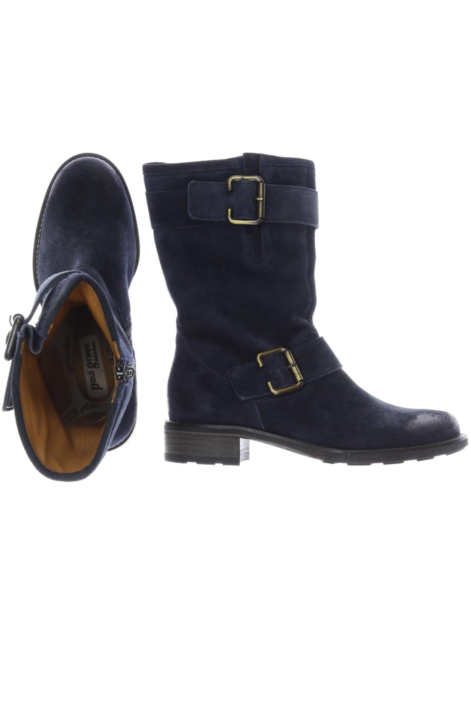 

Paul Green Damen Stiefel, marineblau, Gr. 4